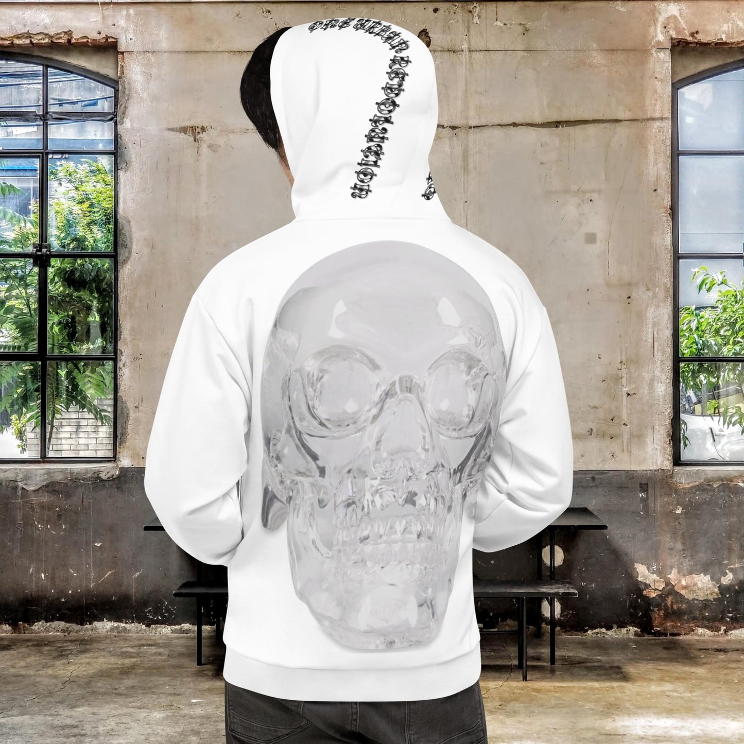 "CRYSTAL SKULL" Unisex Hoodie