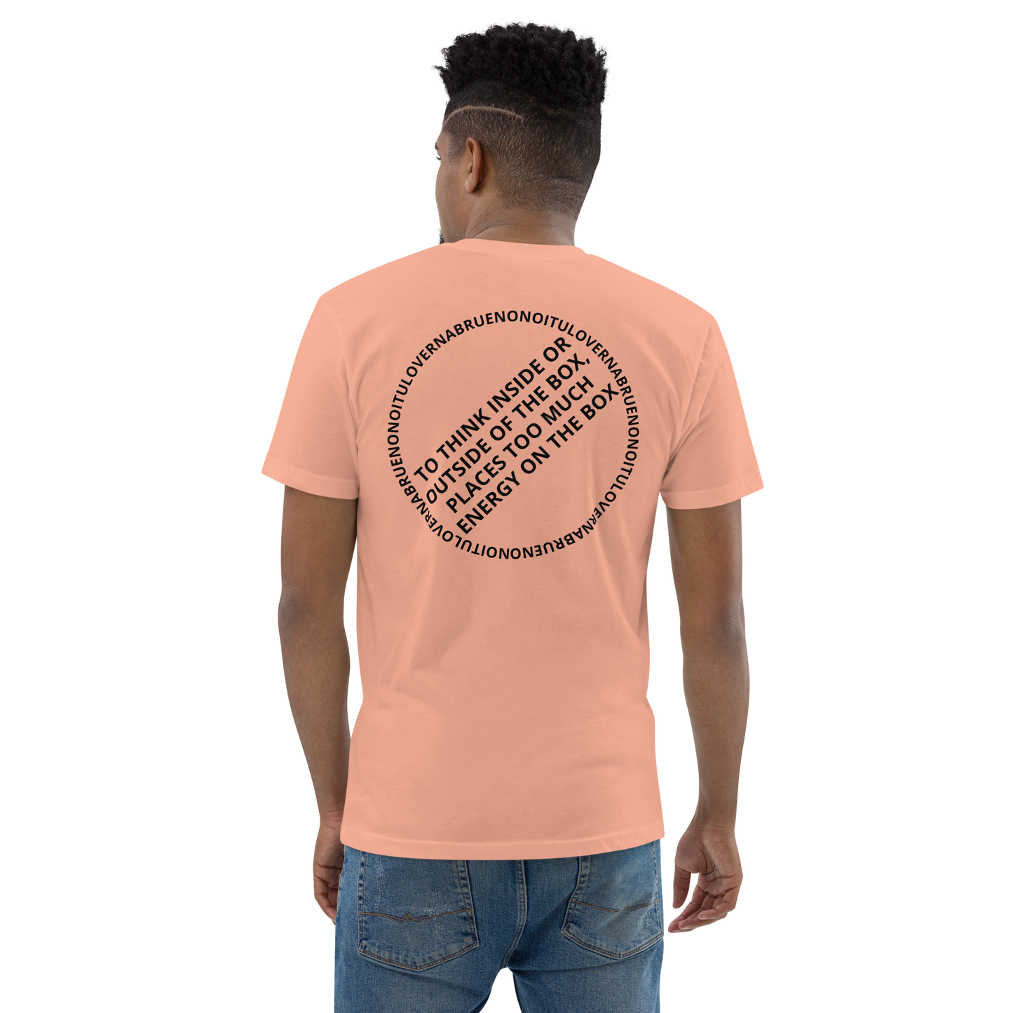 "INNOVATION" Men's Fitted T-shirt