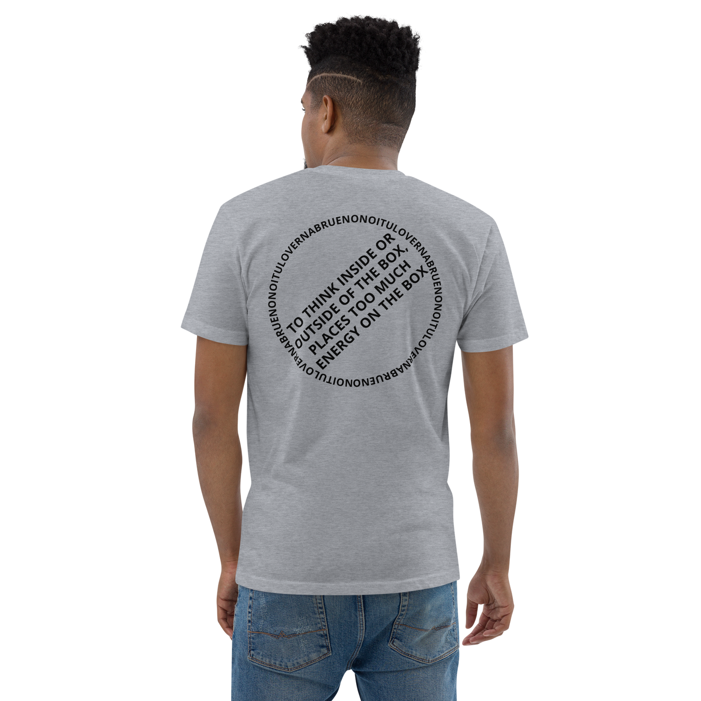 "INNOVATION" Men's Fitted T-shirt