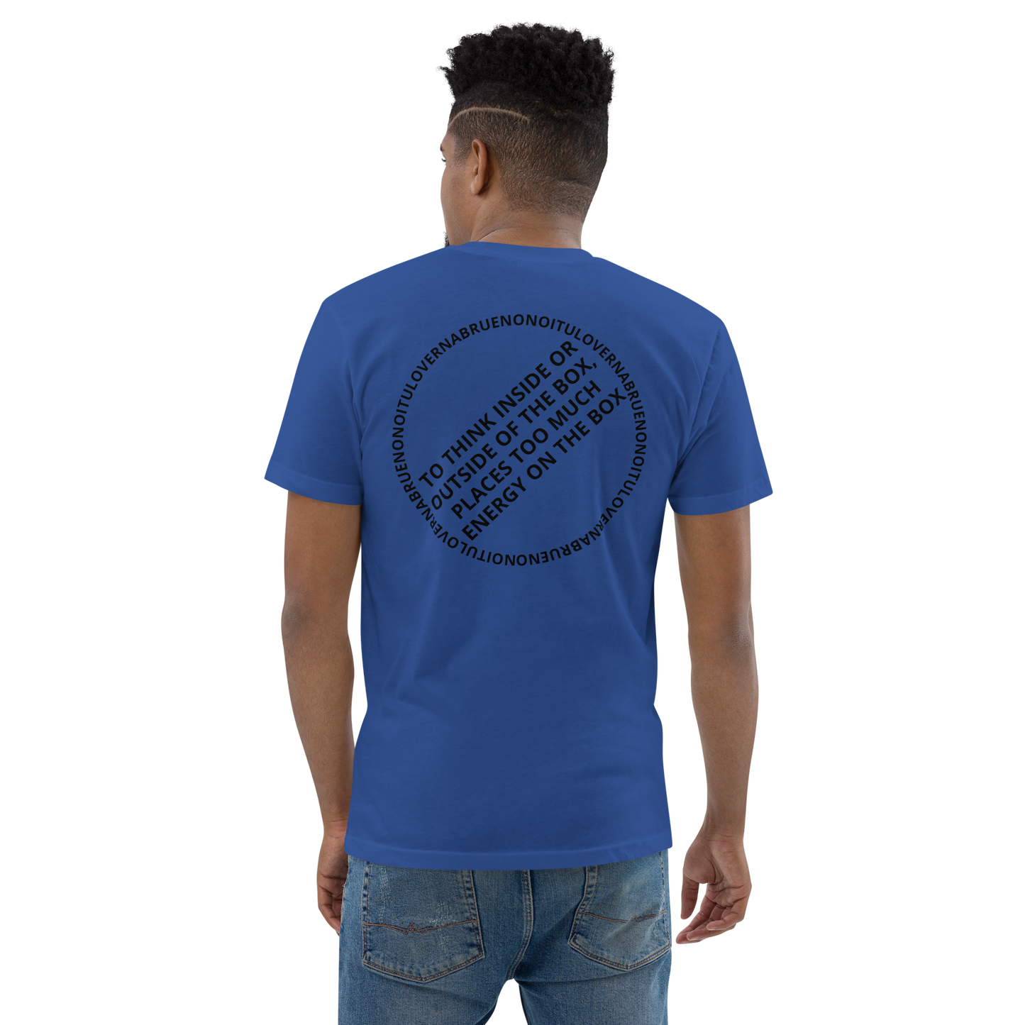 "INNOVATION" Men's Fitted T-shirt