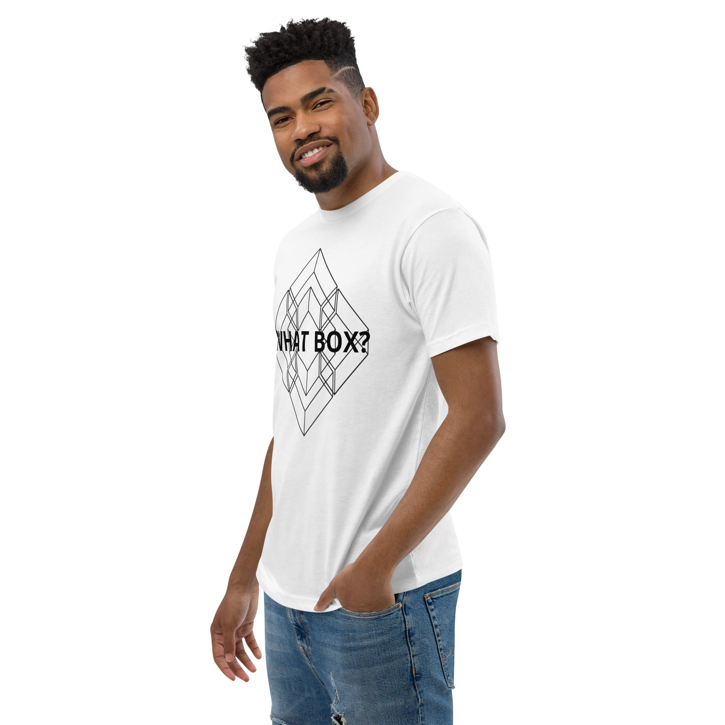 "INNOVATION" Men's Fitted T-shirt