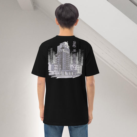 "URBAN LIGHT" Men’s Premium Heavyweight Tee