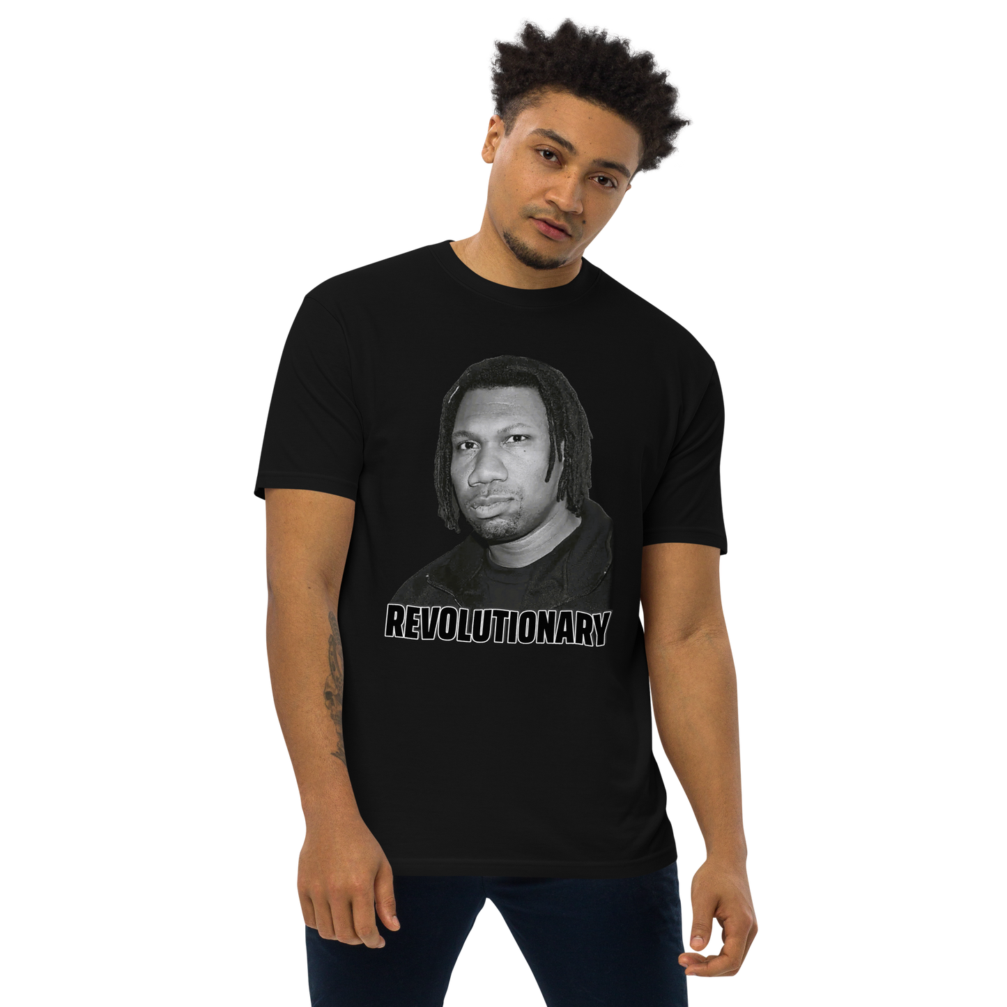 "KRS-ONE" Men’s Premium Heavyweight Tee