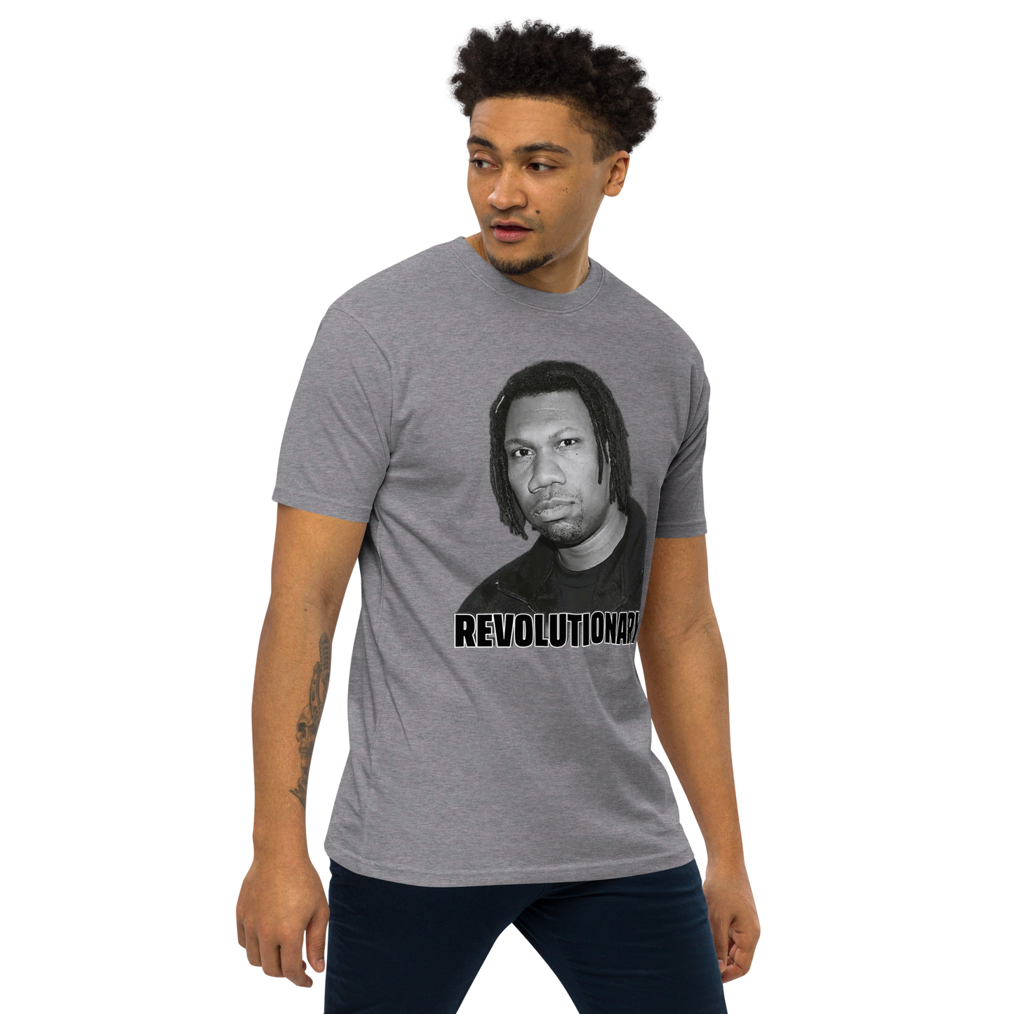 "KRS-ONE" Men’s Premium Heavyweight Tee