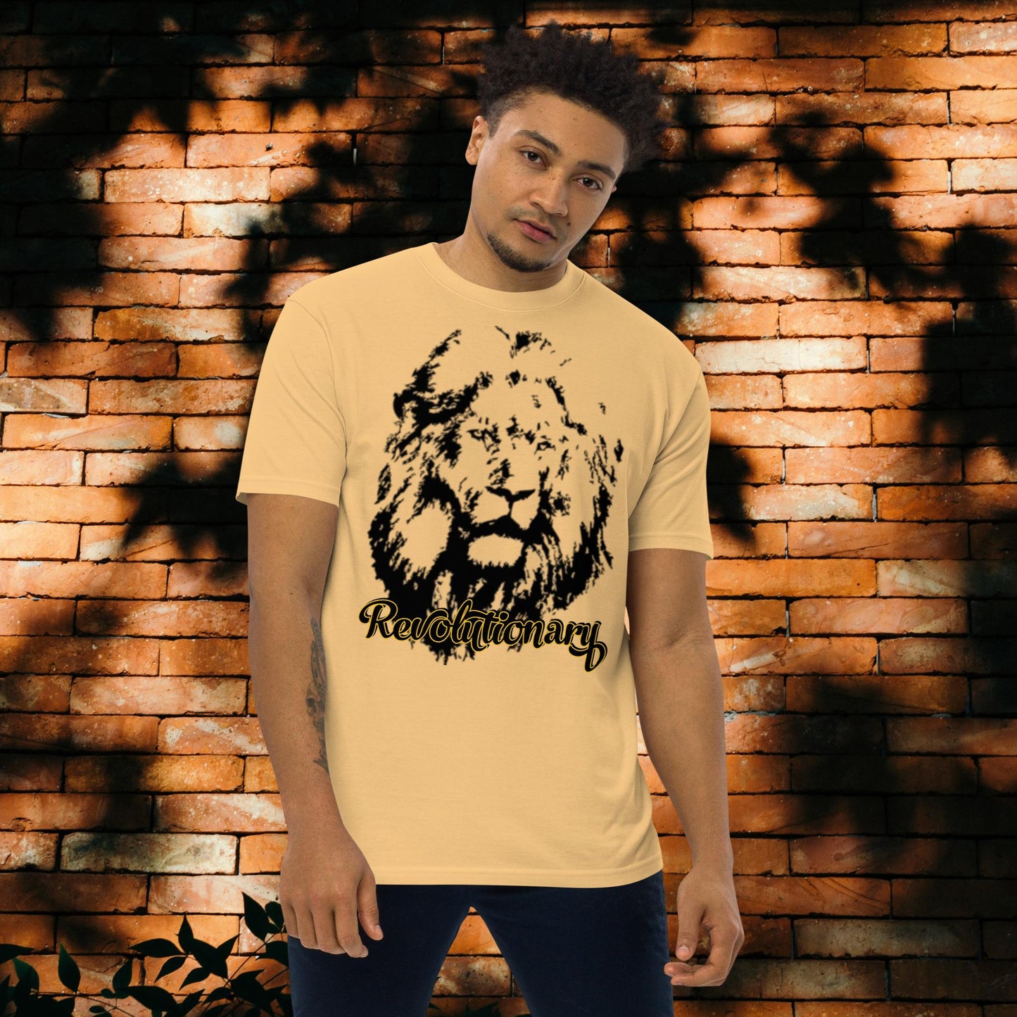 "KING OF THE CONCRETE JUNGLE" Men’s Premium Heavyweight Tee