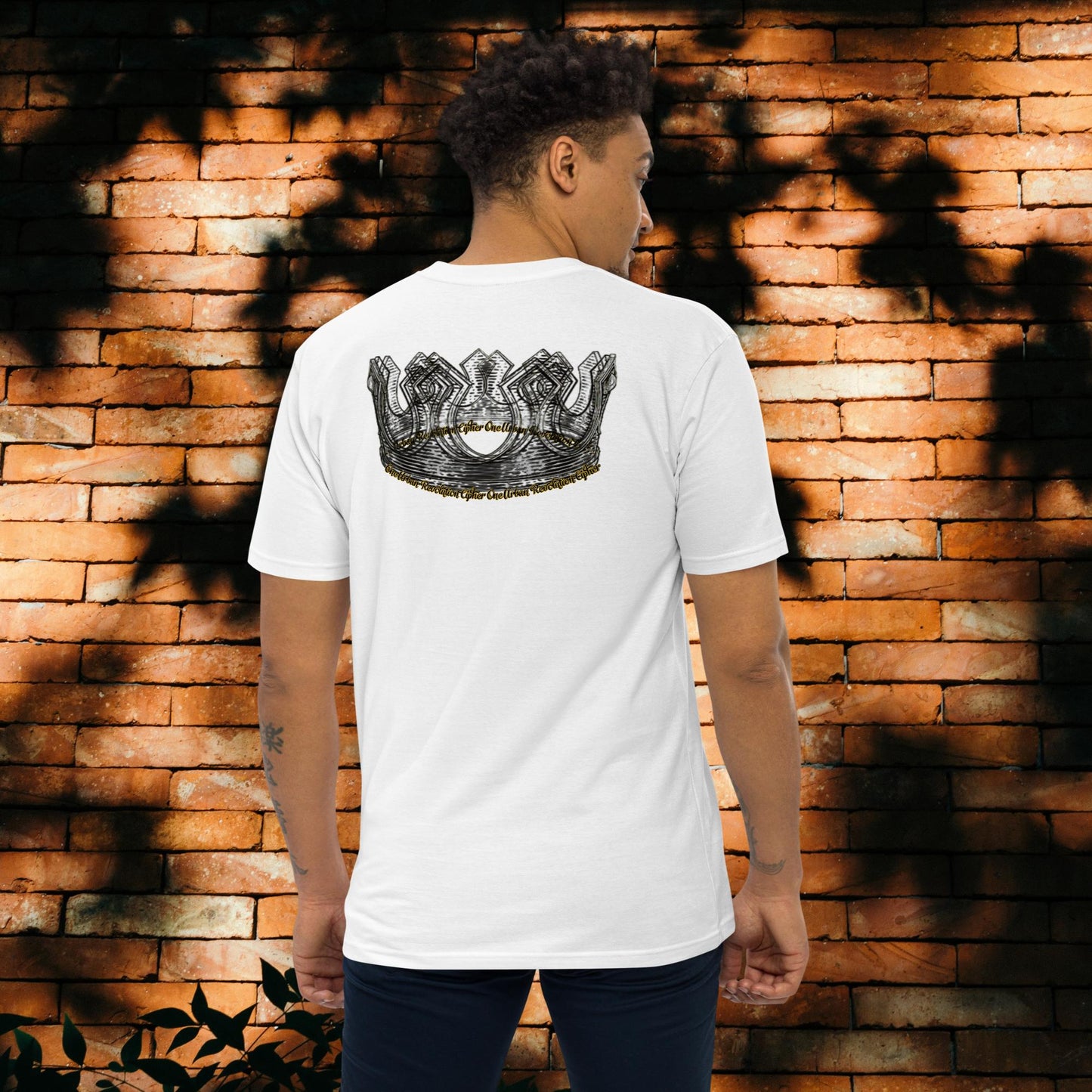 "KING OF THE CONCRETE JUNGLE" Men’s Premium Heavyweight Tee