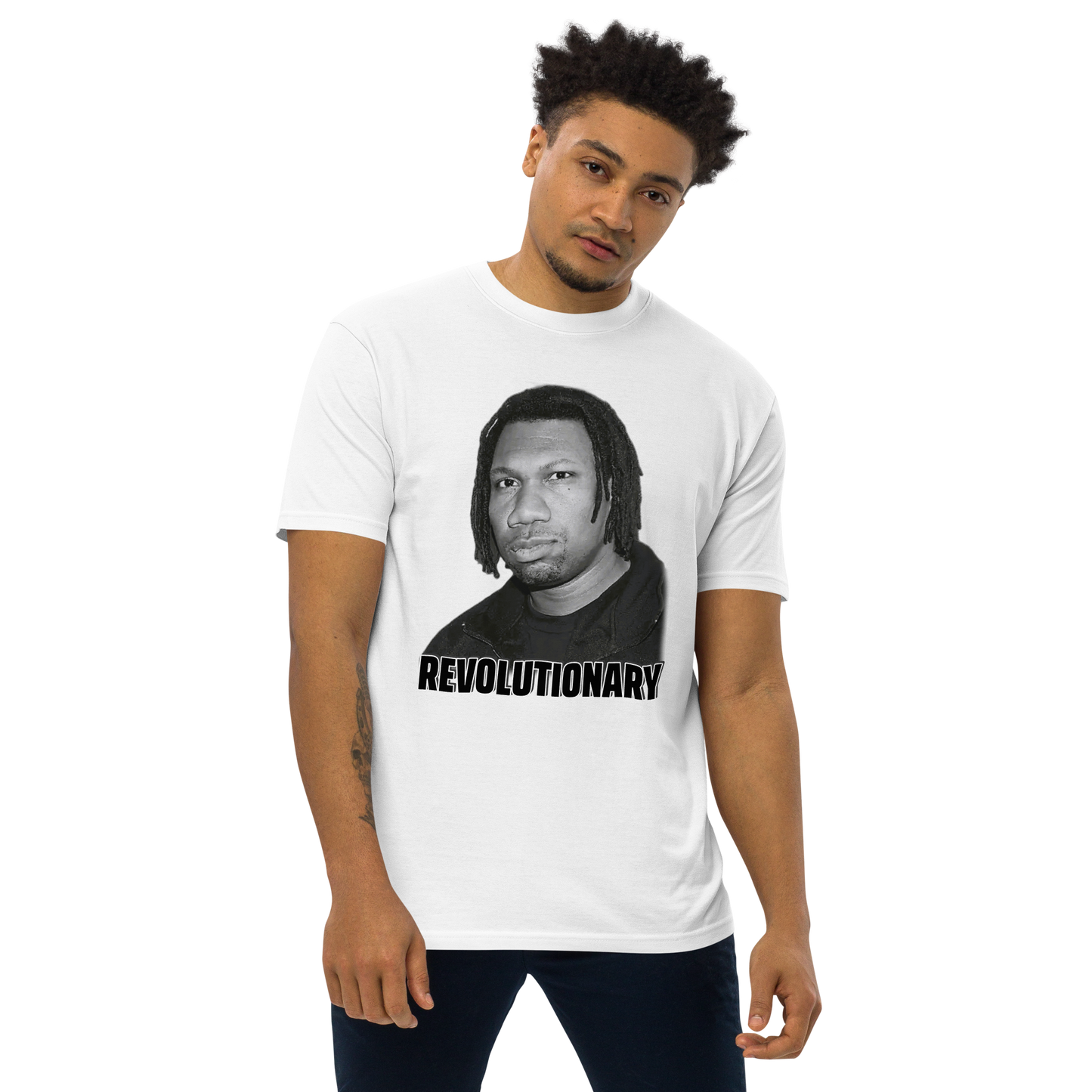 "KRS-ONE" Men’s Premium Heavyweight Tee