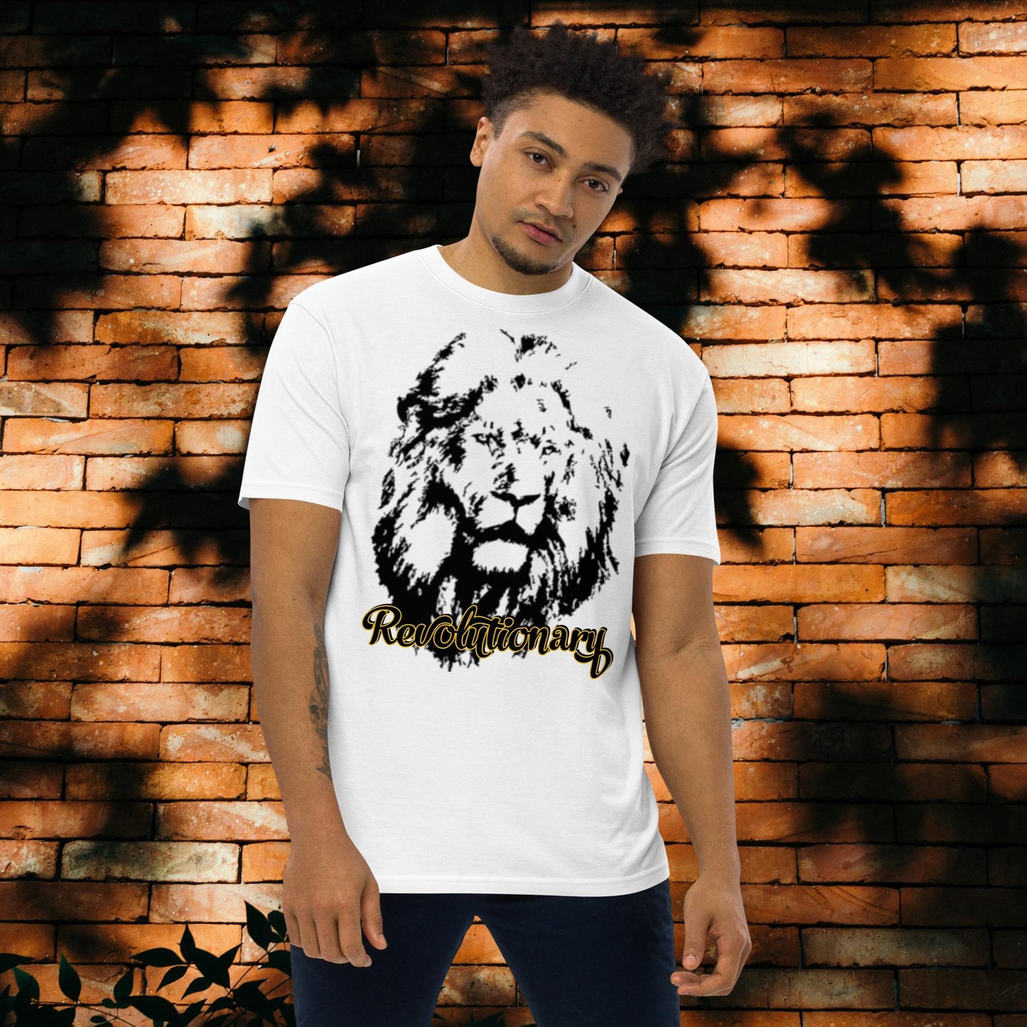 "KING OF THE CONCRETE JUNGLE" Men’s Premium Heavyweight Tee