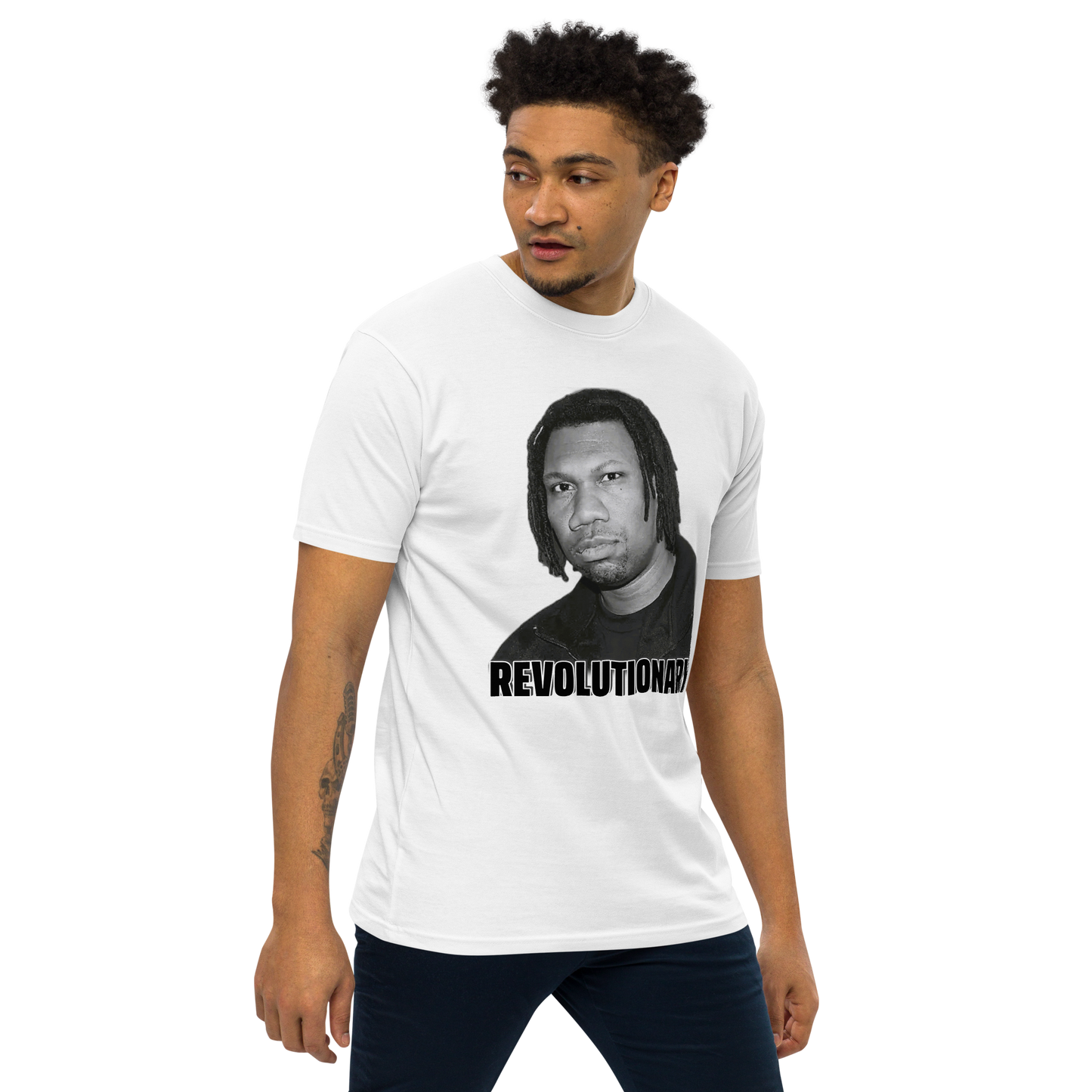 "KRS-ONE" Men’s Premium Heavyweight Tee