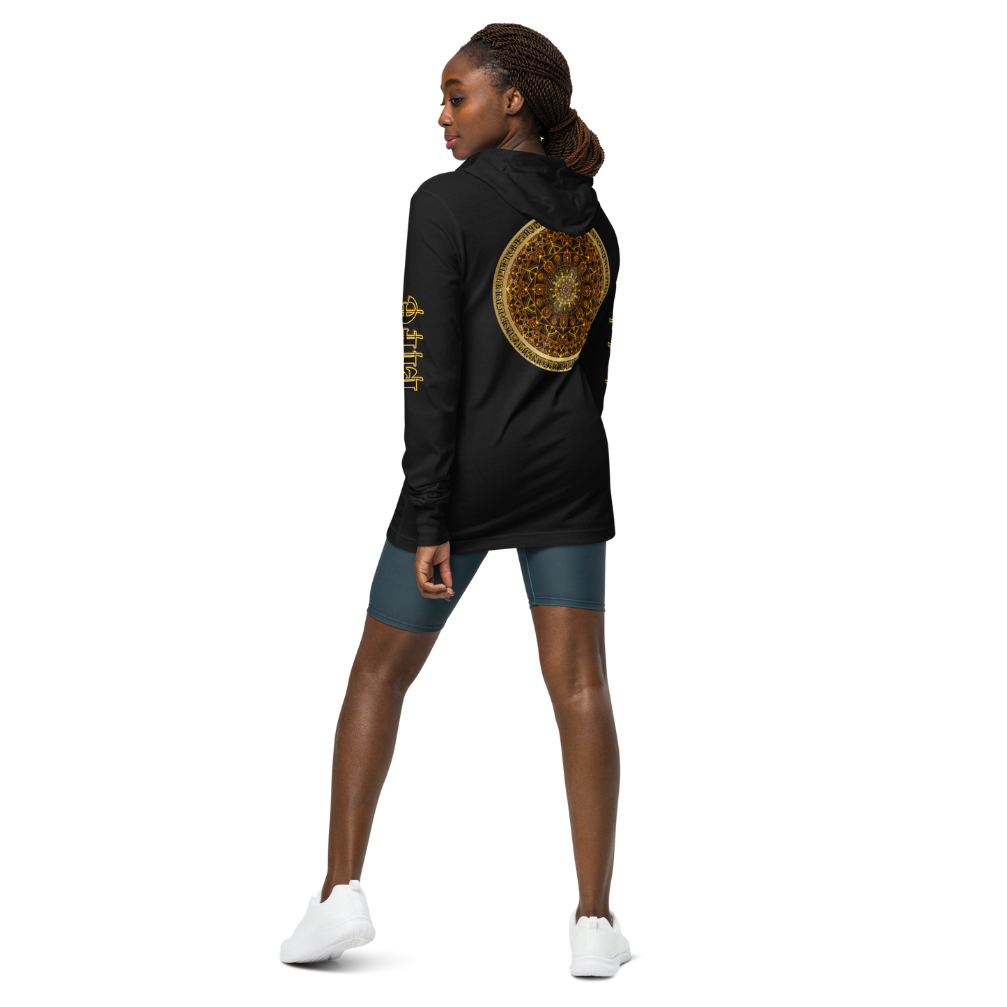 "ANKH" Unisex Hooded Long-sleeve Tee