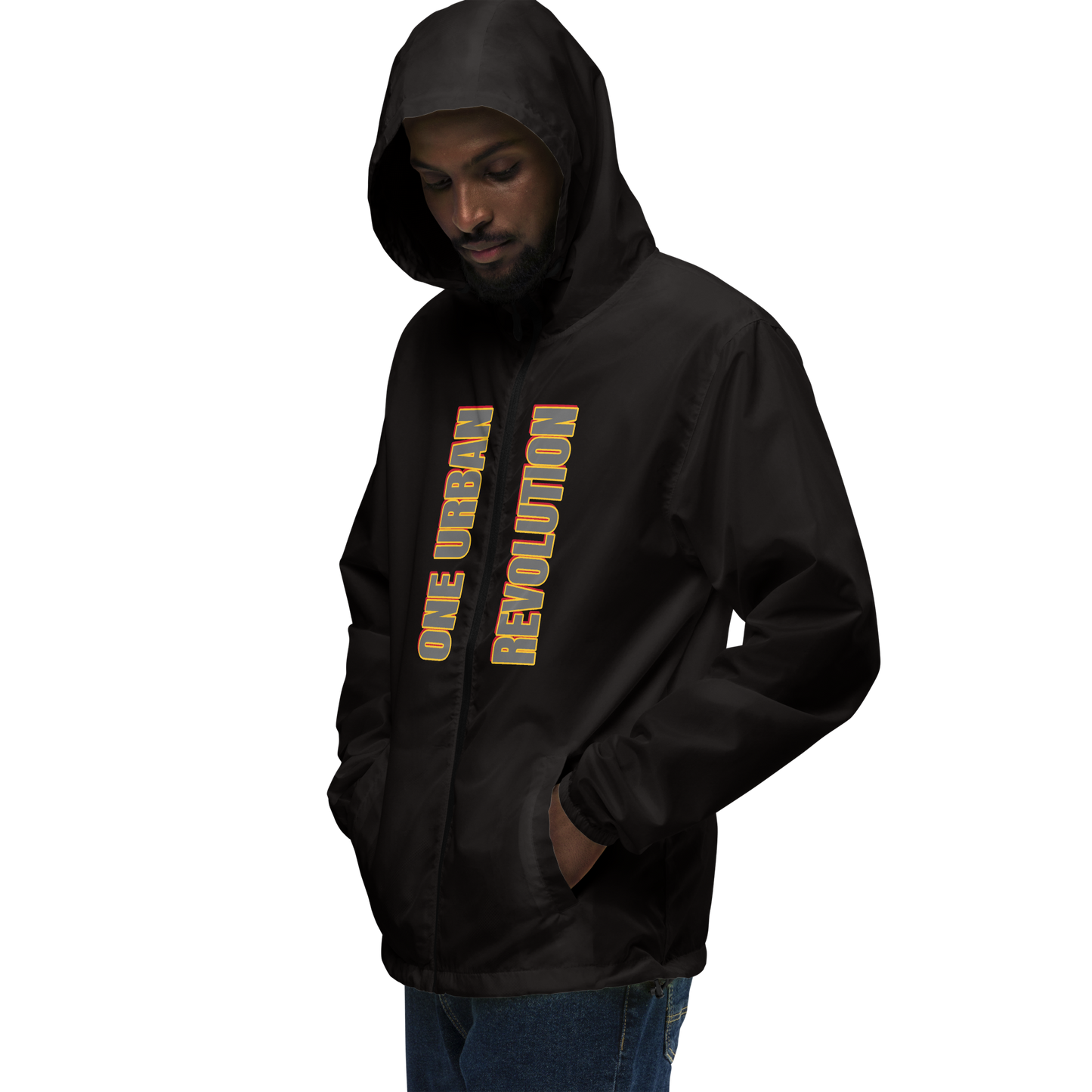 "URBAN" Unisex Lightweight Zip Up Windbreaker