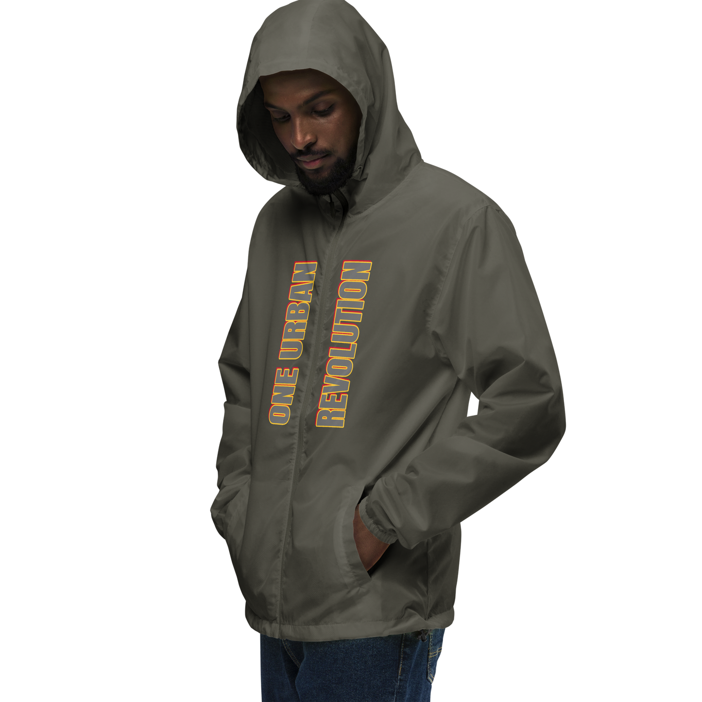 "URBAN" Unisex Lightweight Zip Up Windbreaker