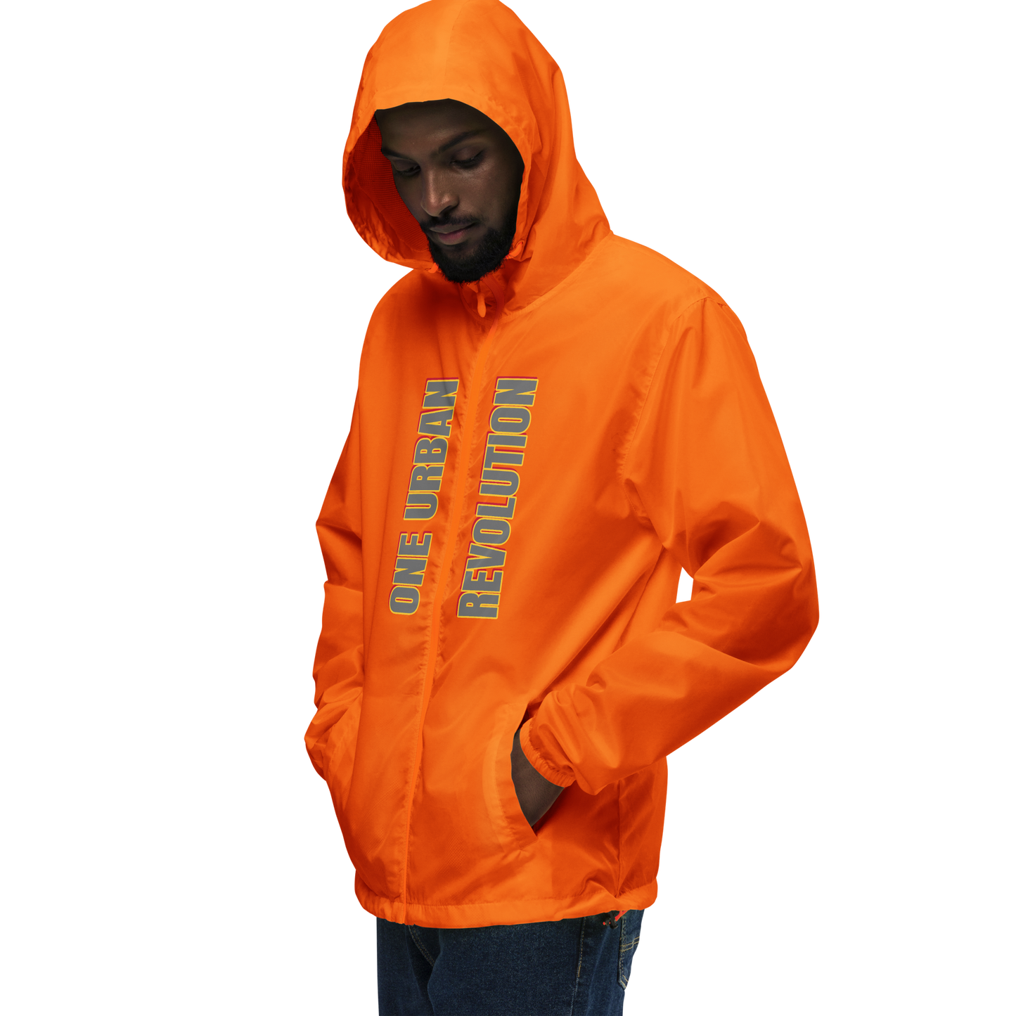 "URBAN" Unisex Lightweight Zip Up Windbreaker