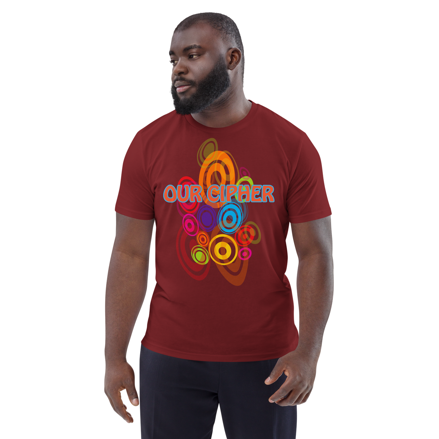 "CIPHER AURAS" Unisex Organic Cotton T-shirt