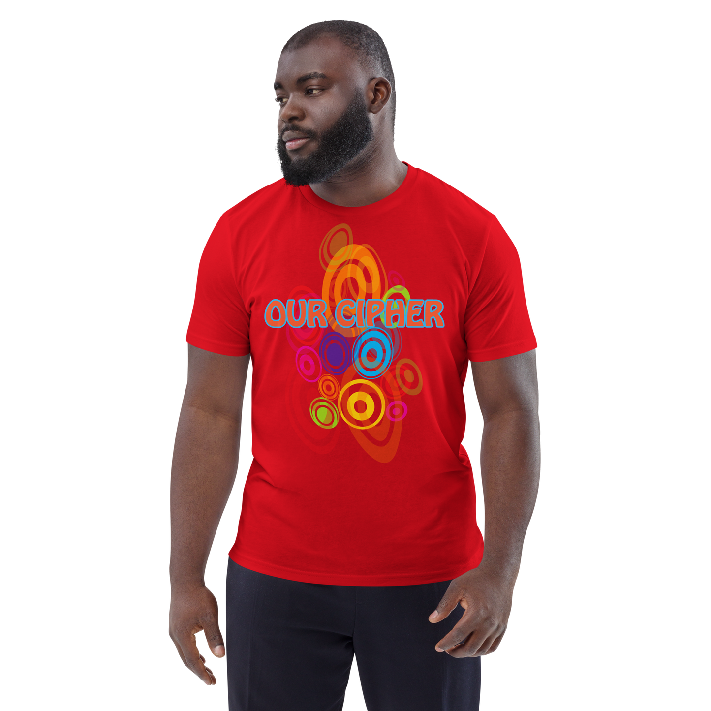 "CIPHER AURAS" Unisex Organic Cotton T-shirt