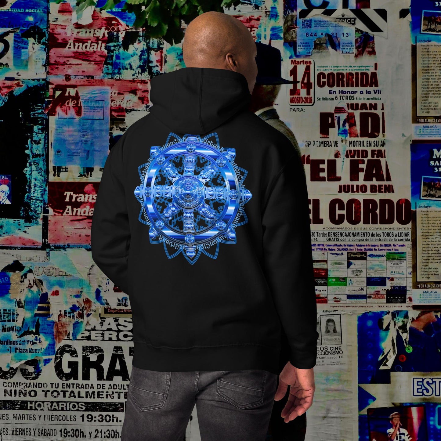 "9 ETHER" Unisex Embroidered Hoodie