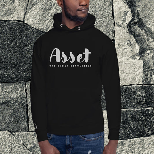 "ASSET" Unisex Embroidered Hoodie