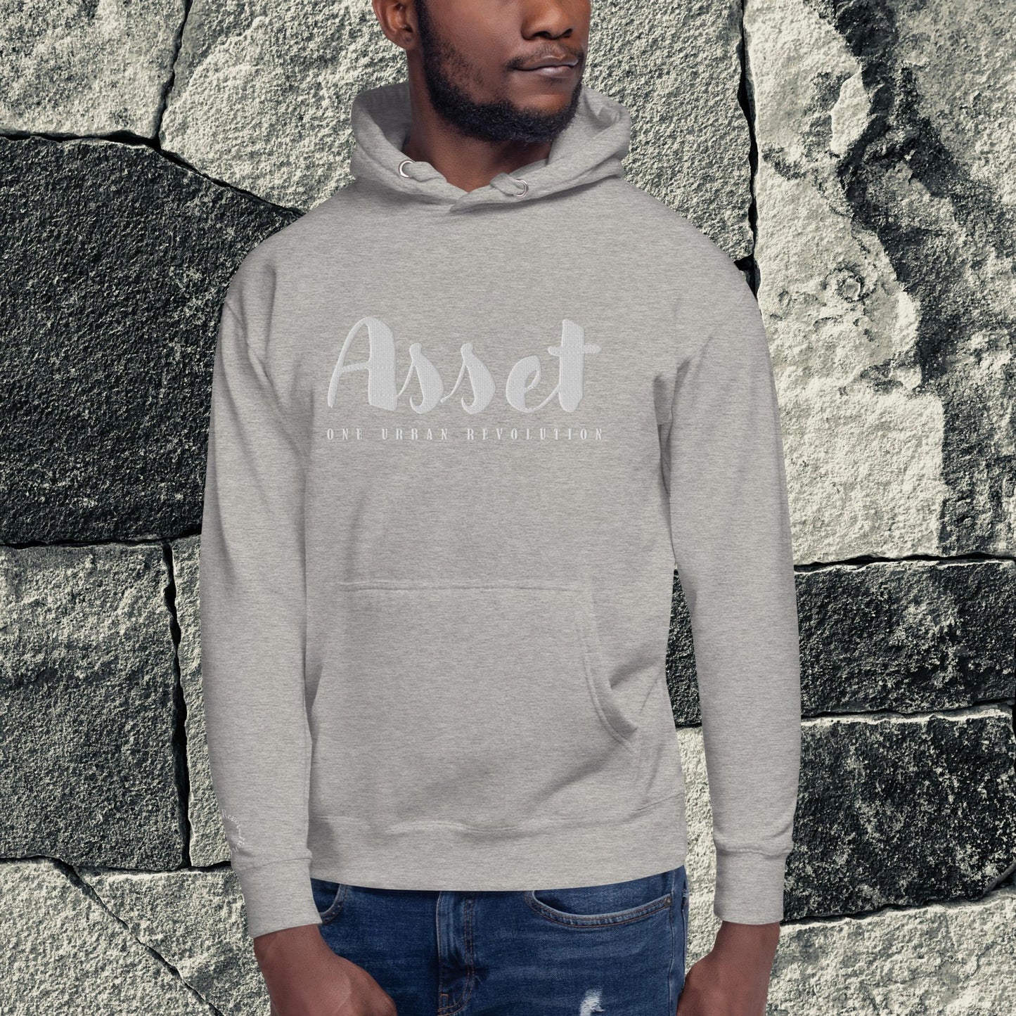 "ASSET" Unisex Embroidered Hoodie