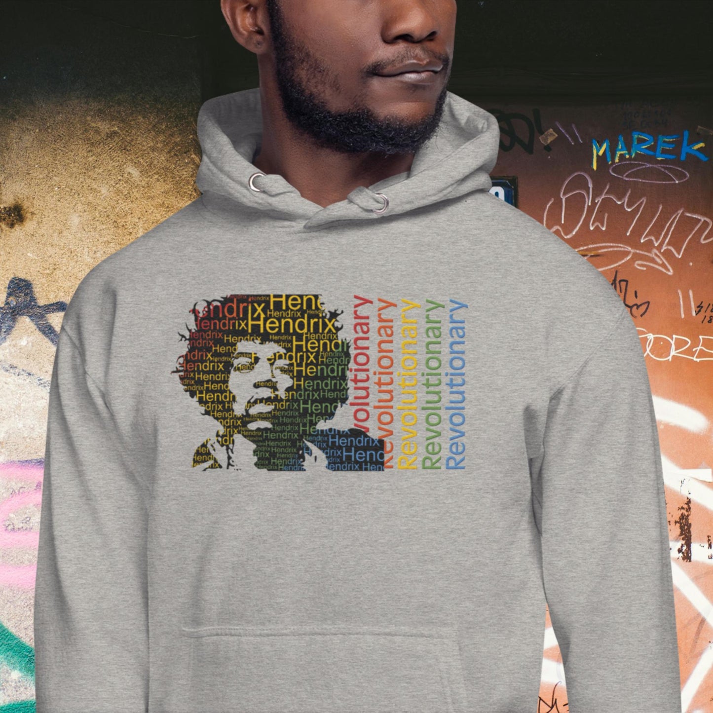 "HENDRIX" Unisex Embroidered Hoodie