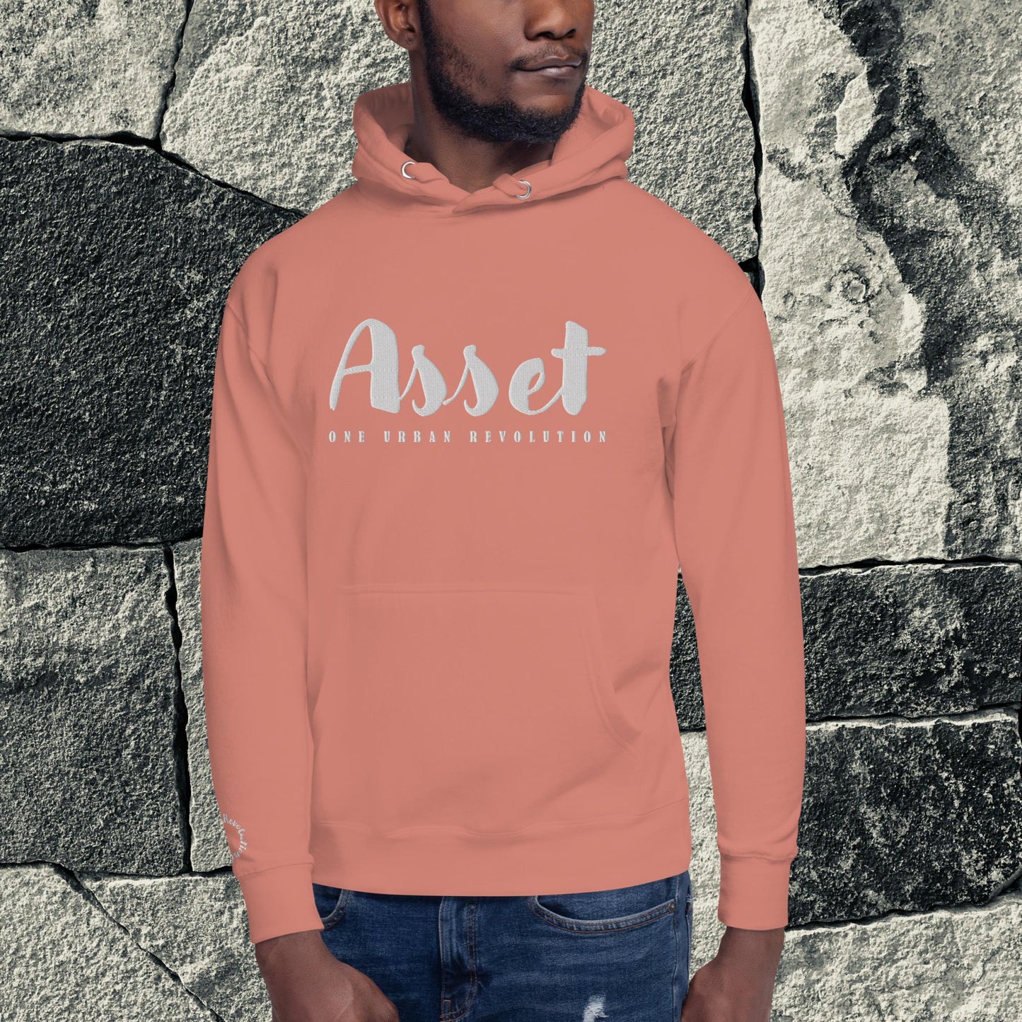 "ASSET" Unisex Embroidered Hoodie