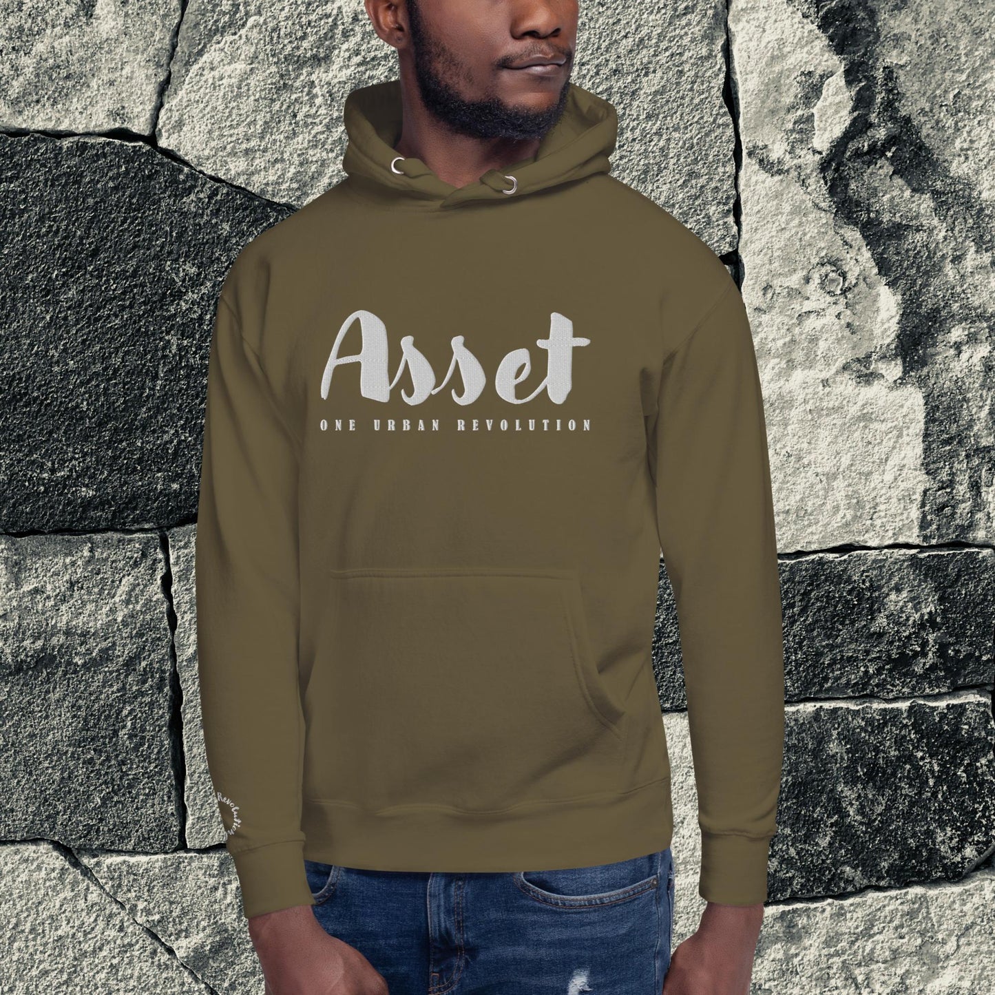 "ASSET" Unisex Embroidered Hoodie