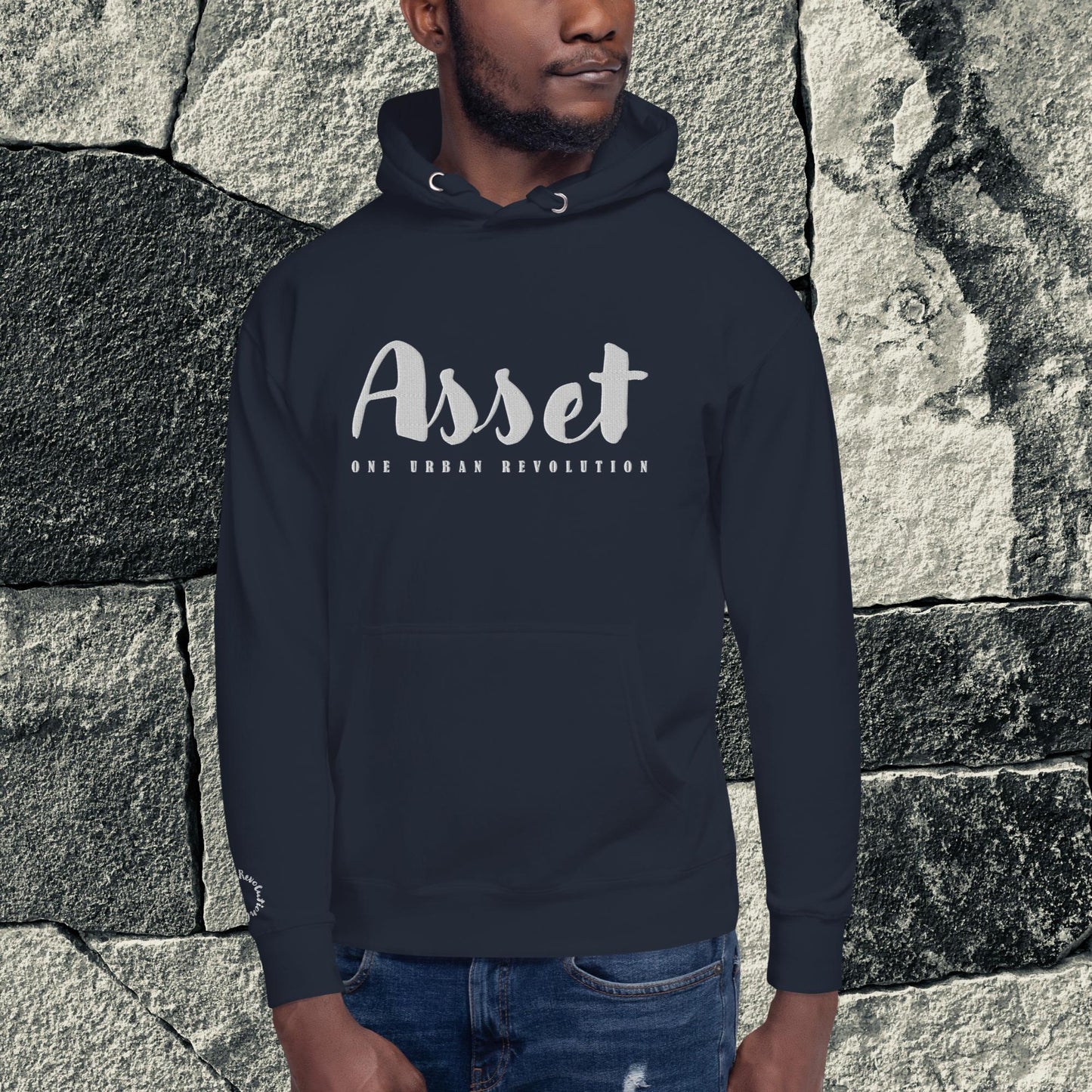 "ASSET" Unisex Embroidered Hoodie