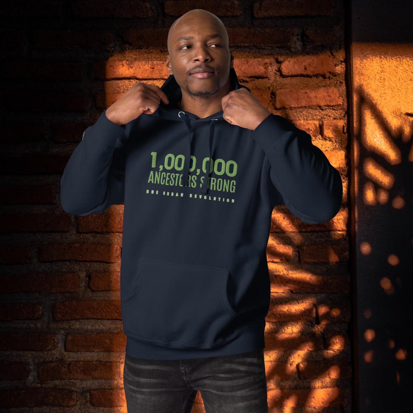 "1,000,000+" Embroidered Unisex Hoodie