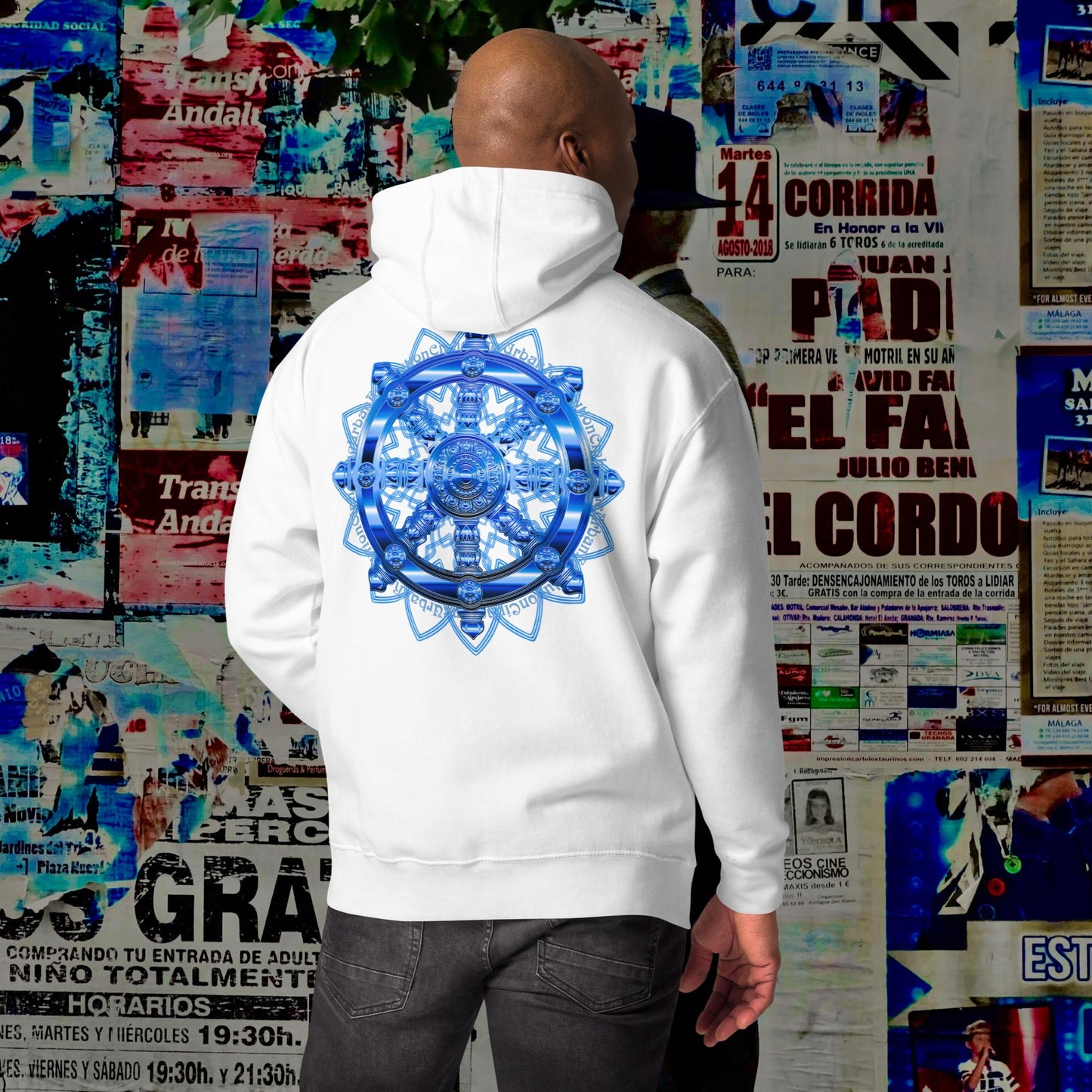 "9 ETHER" Unisex Embroidered Hoodie