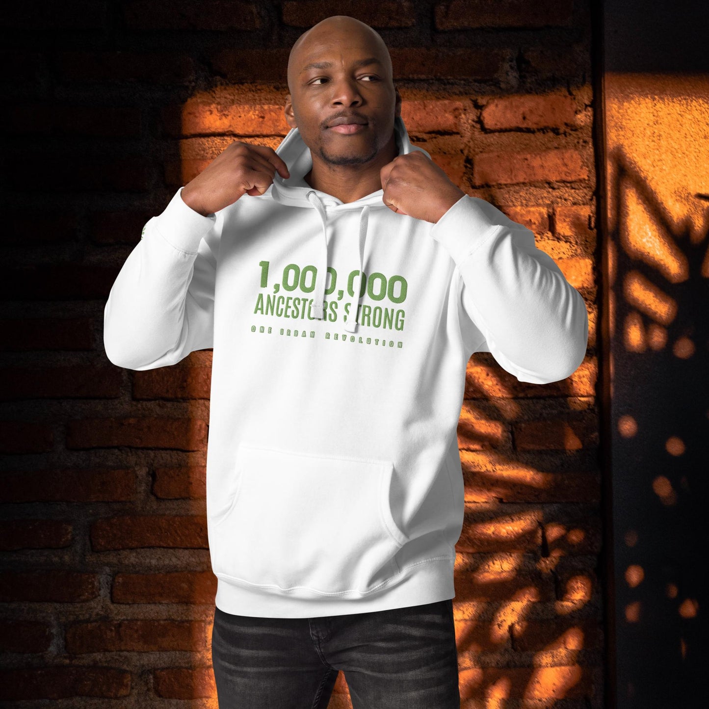 "1,000,000+" Embroidered Unisex Hoodie