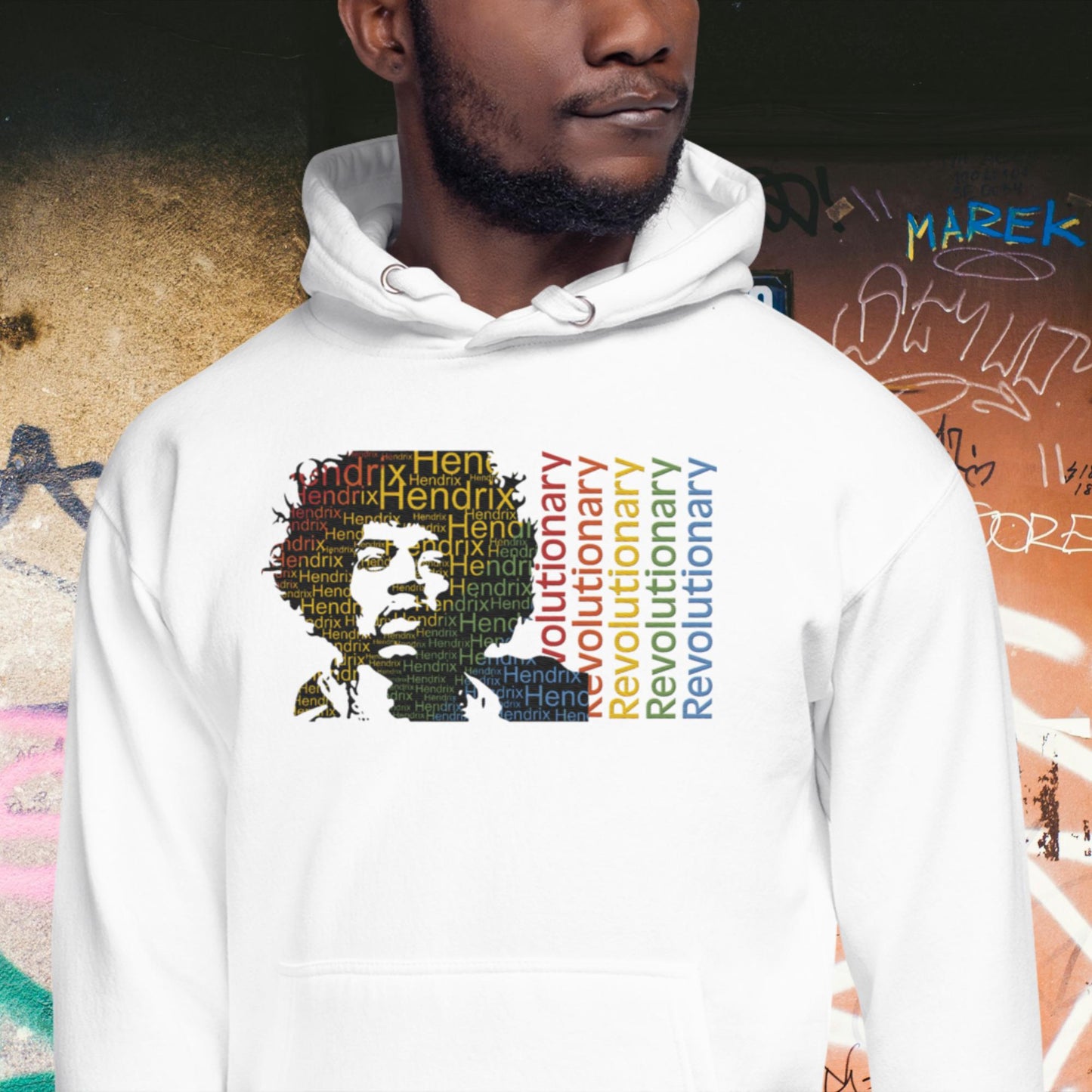 "HENDRIX" Unisex Embroidered Hoodie