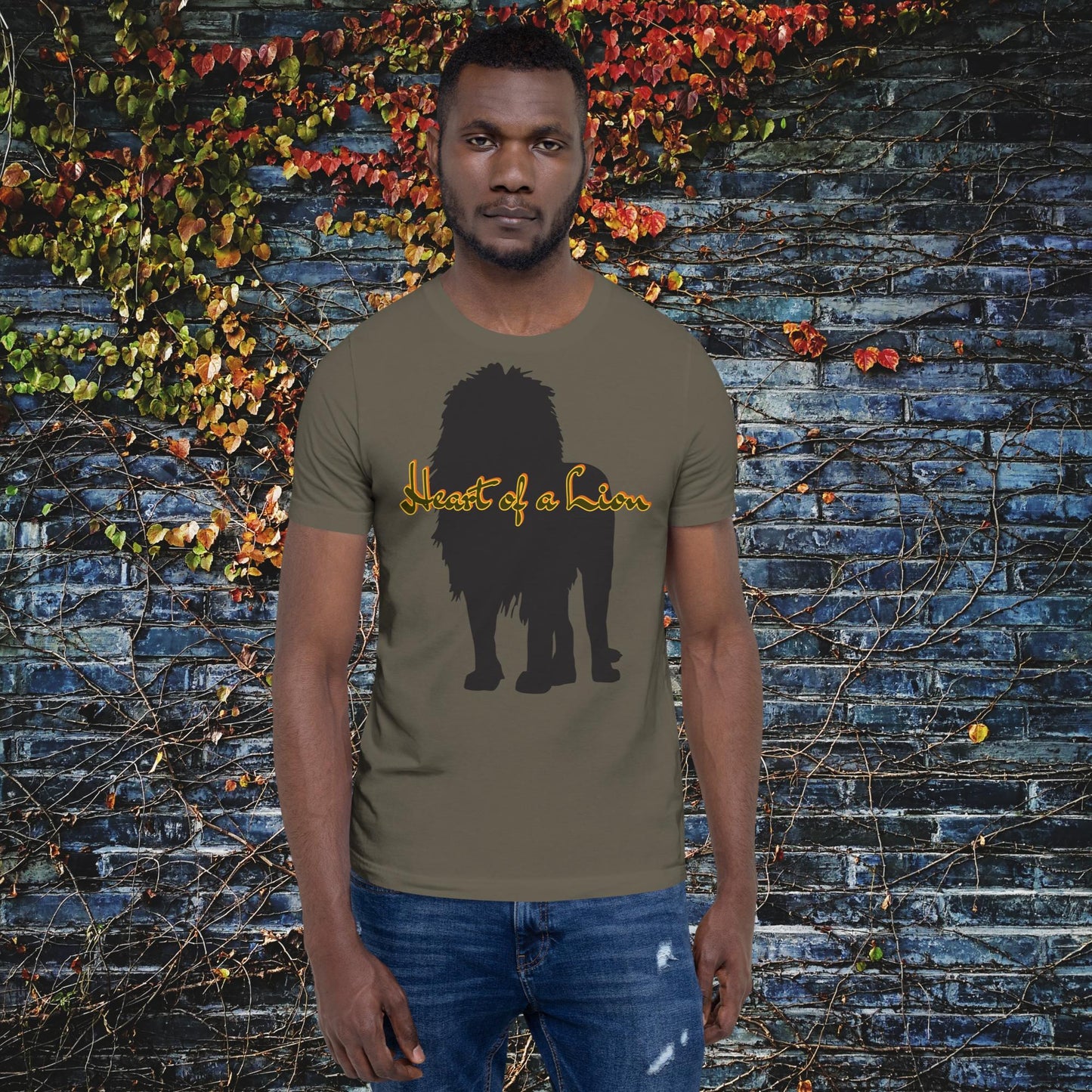 "HEART OF A LION" Unisex T-shirt