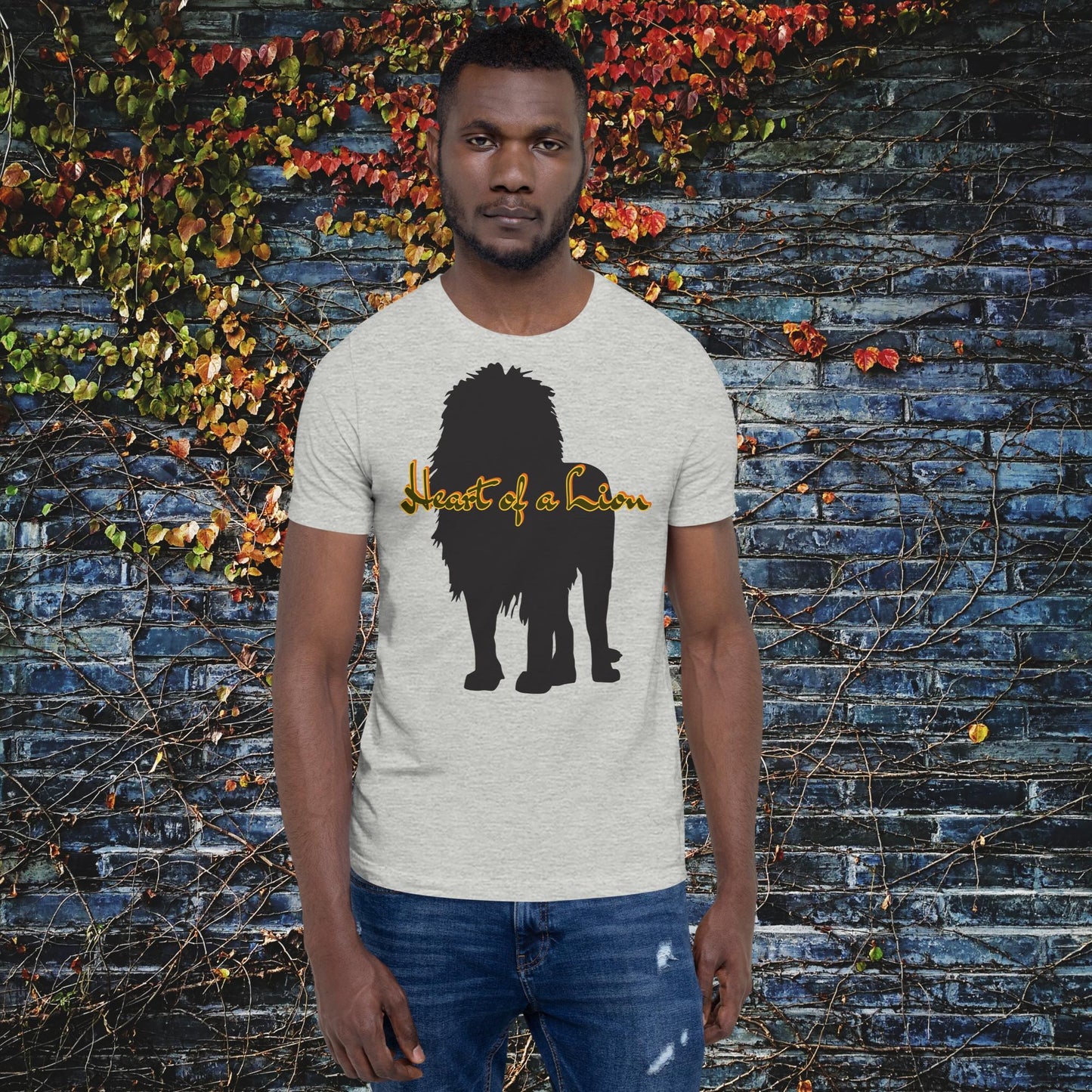 "HEART OF A LION" Unisex T-shirt