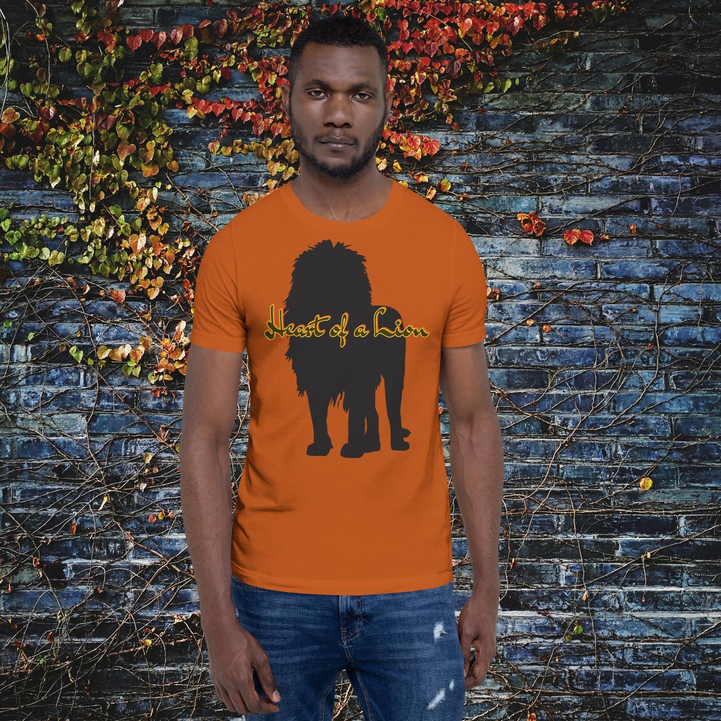 "HEART OF A LION" Unisex T-shirt