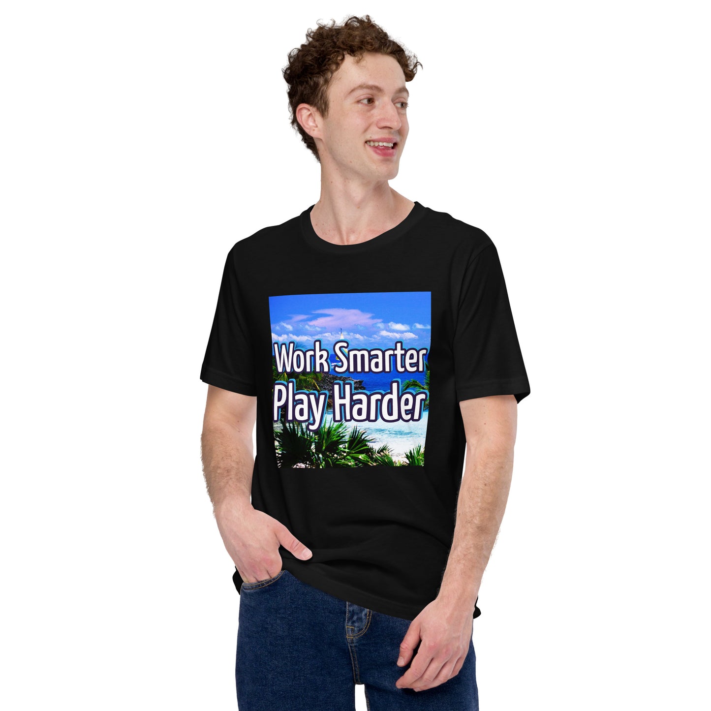 "WORK SMART" Unisex T-shirt