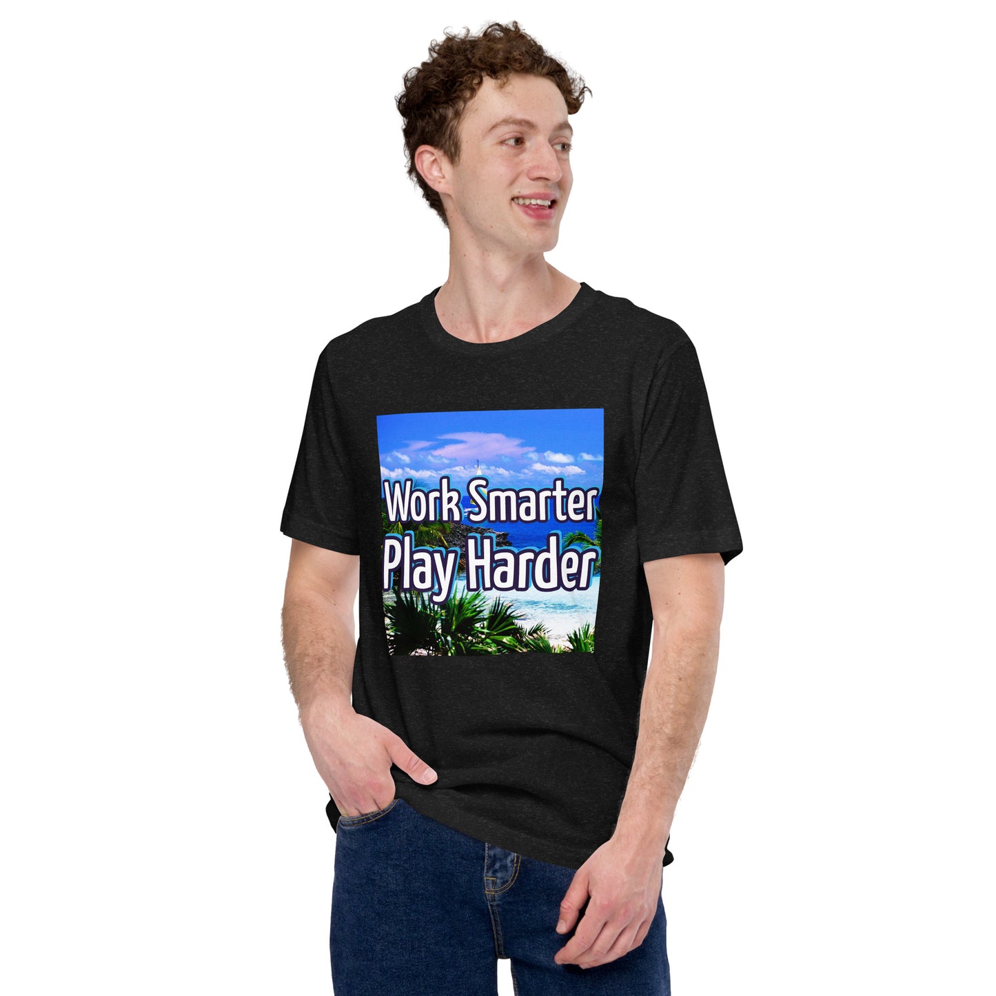 "WORK SMART" Unisex T-shirt