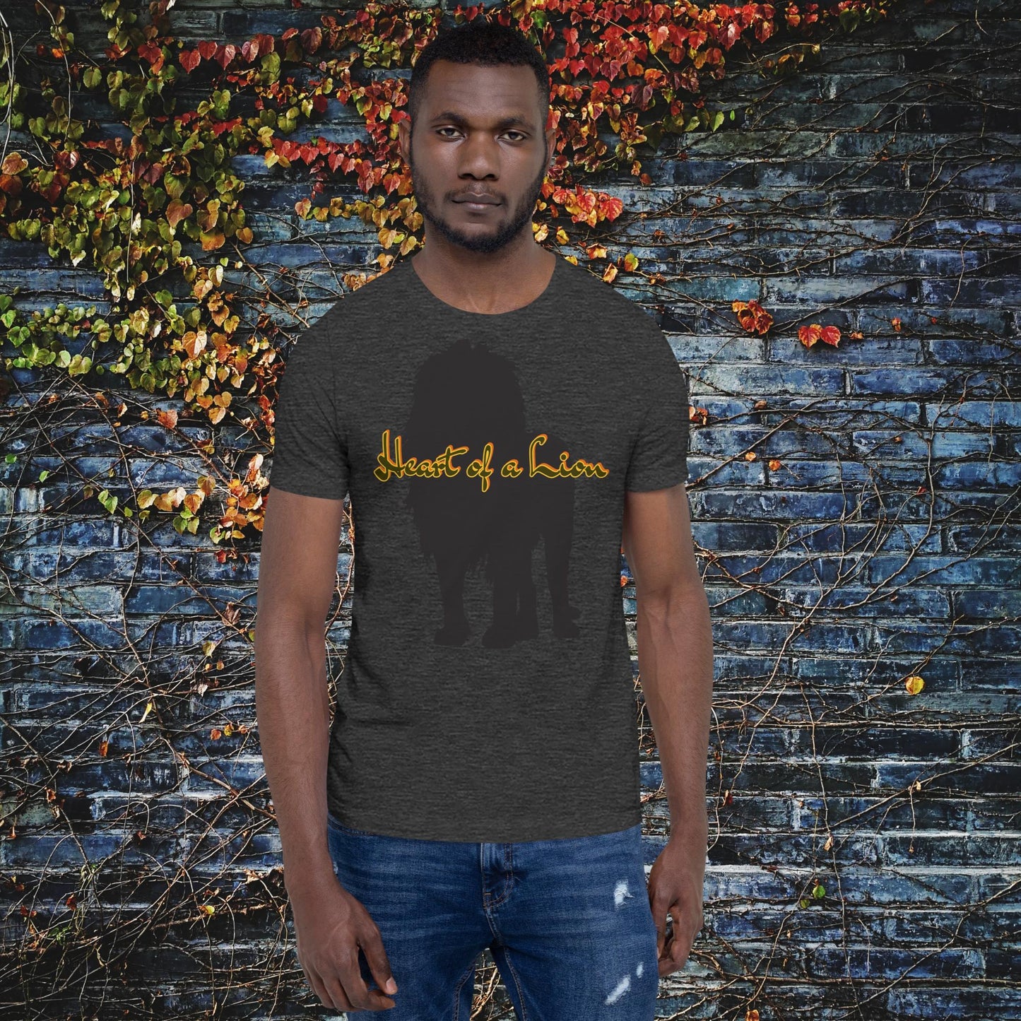 "HEART OF A LION" Unisex T-shirt