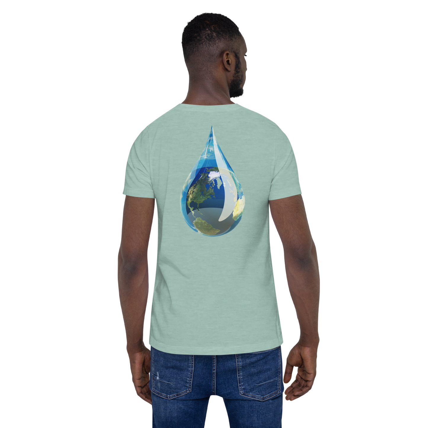 "TROPICAL PEACE" Unisex Tri-blend T-shirt