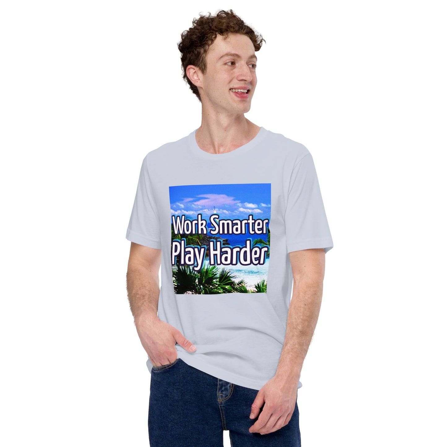 "WORK SMART" Unisex T-shirt