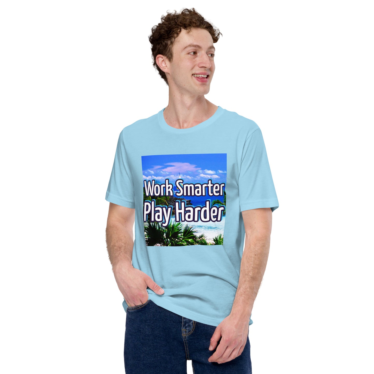 "WORK SMART" Unisex T-shirt