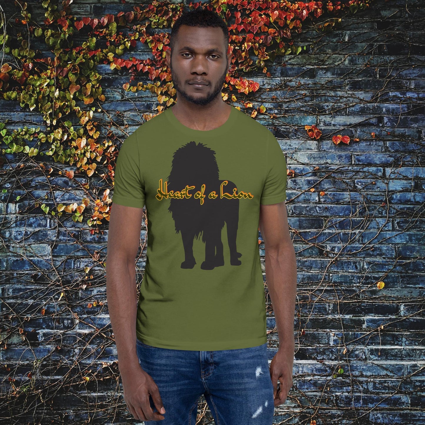 "HEART OF A LION" Unisex T-shirt