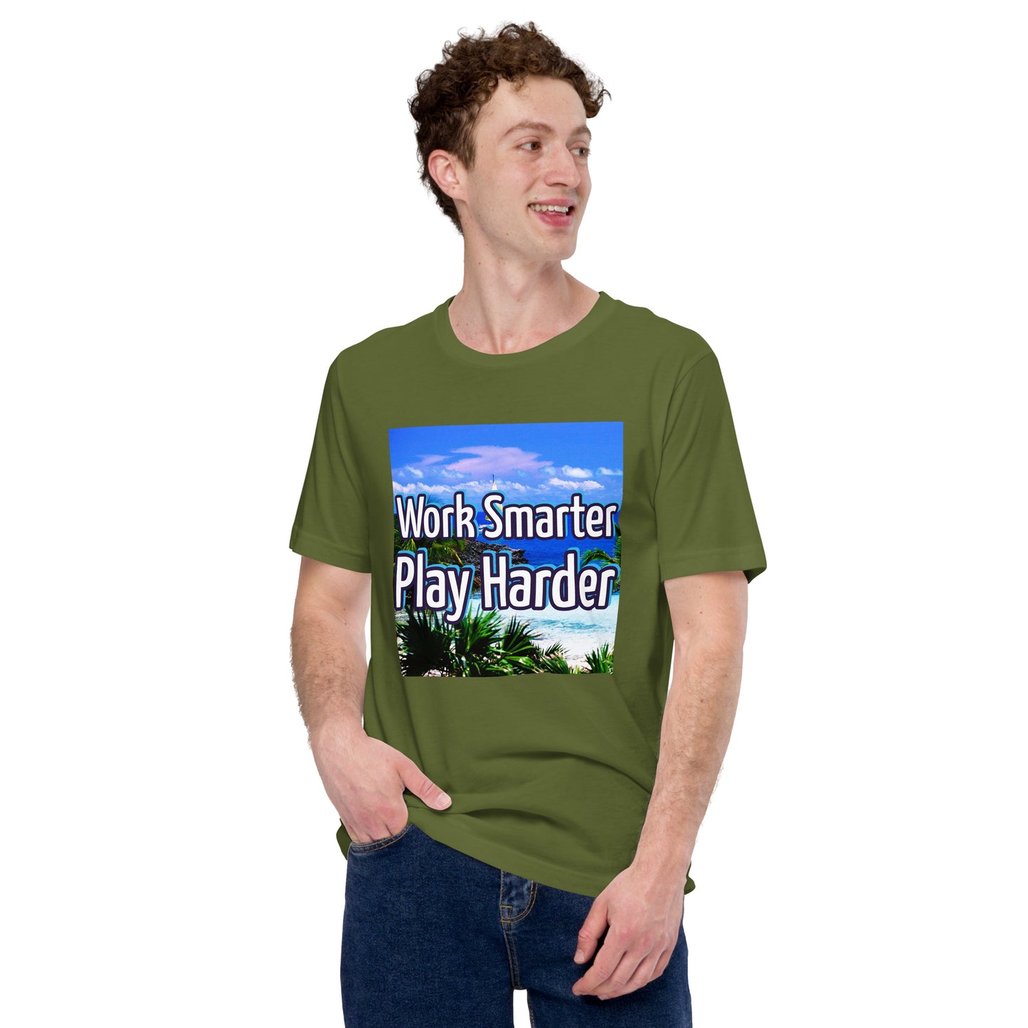 "WORK SMART" Unisex T-shirt