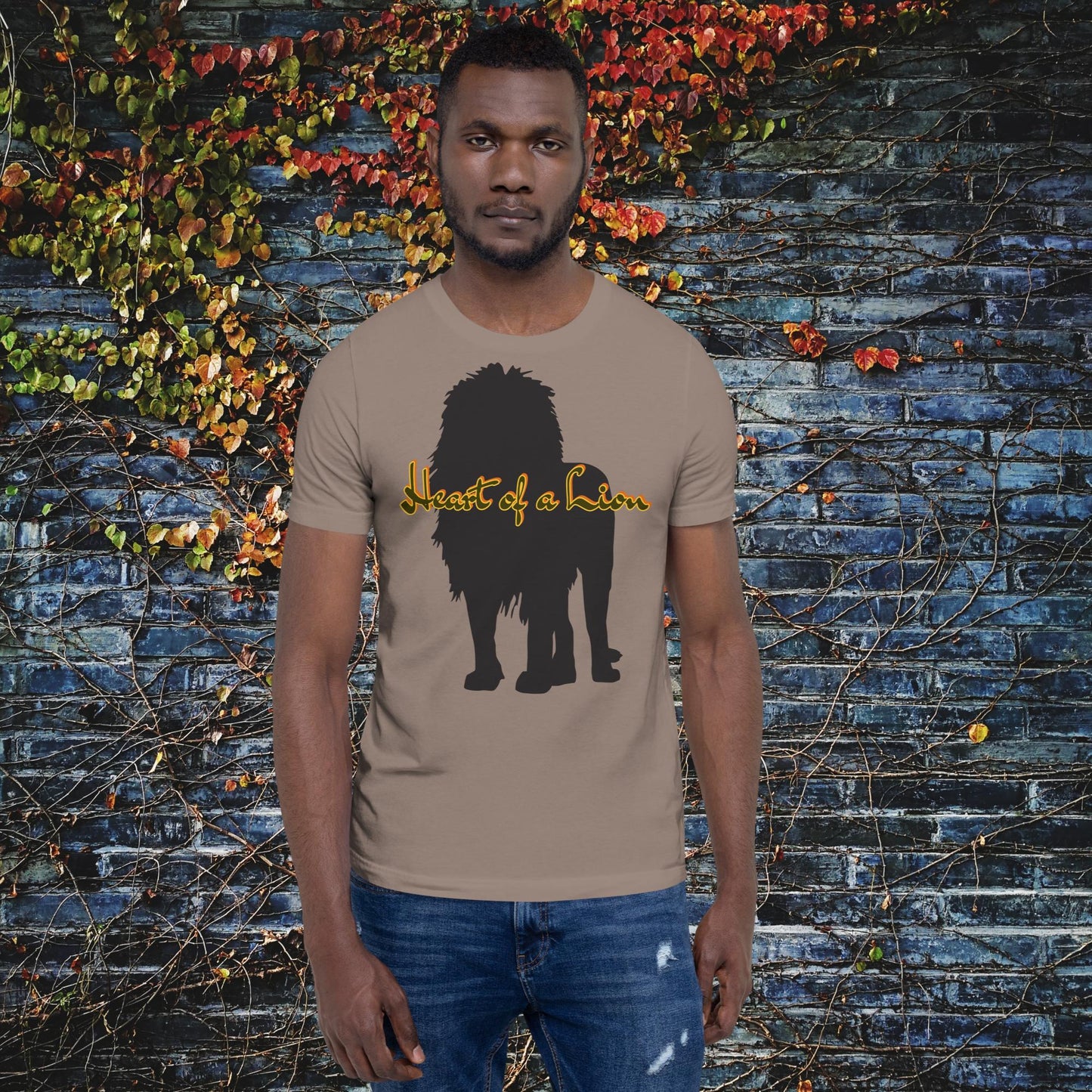 "HEART OF A LION" Unisex T-shirt