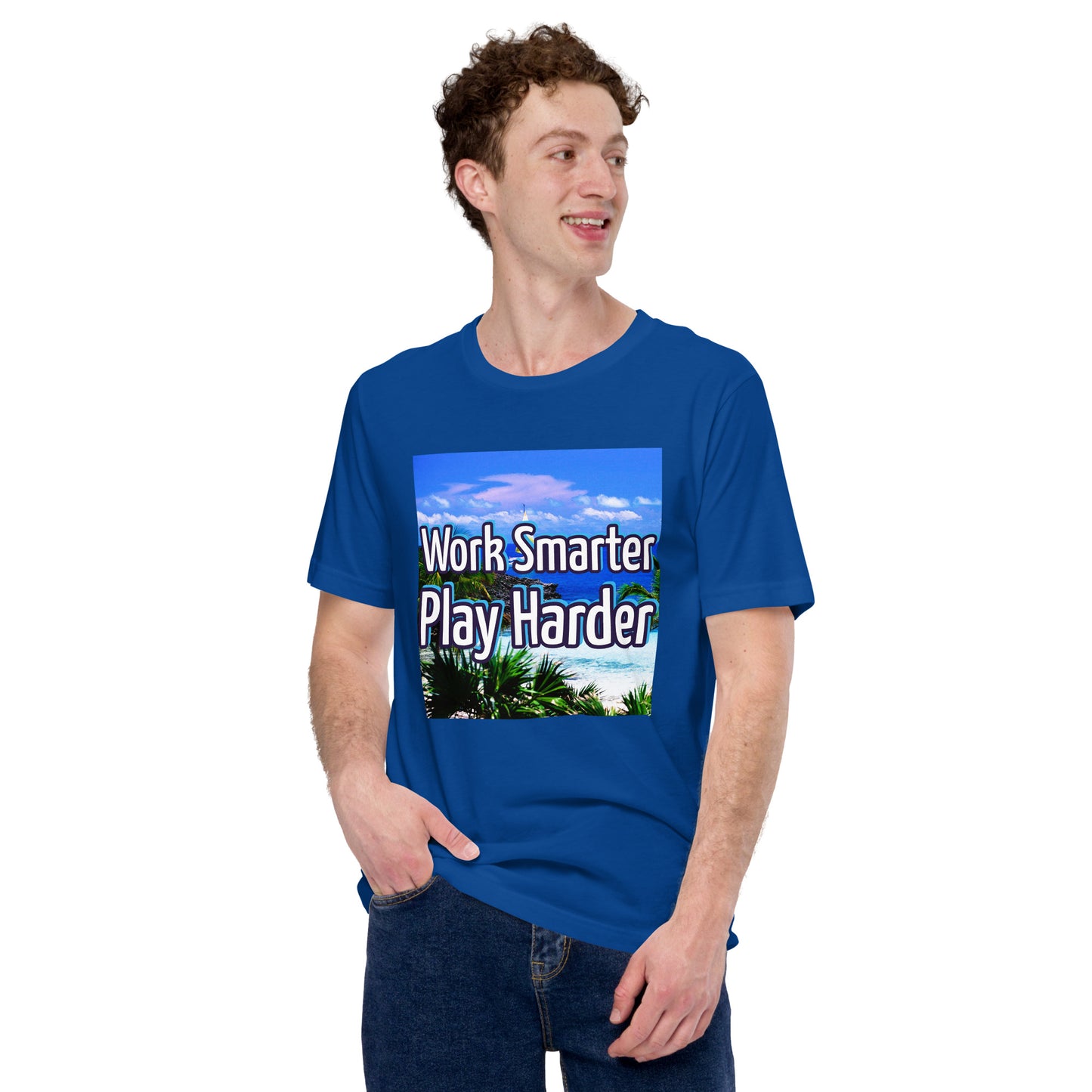 "WORK SMART" Unisex T-shirt