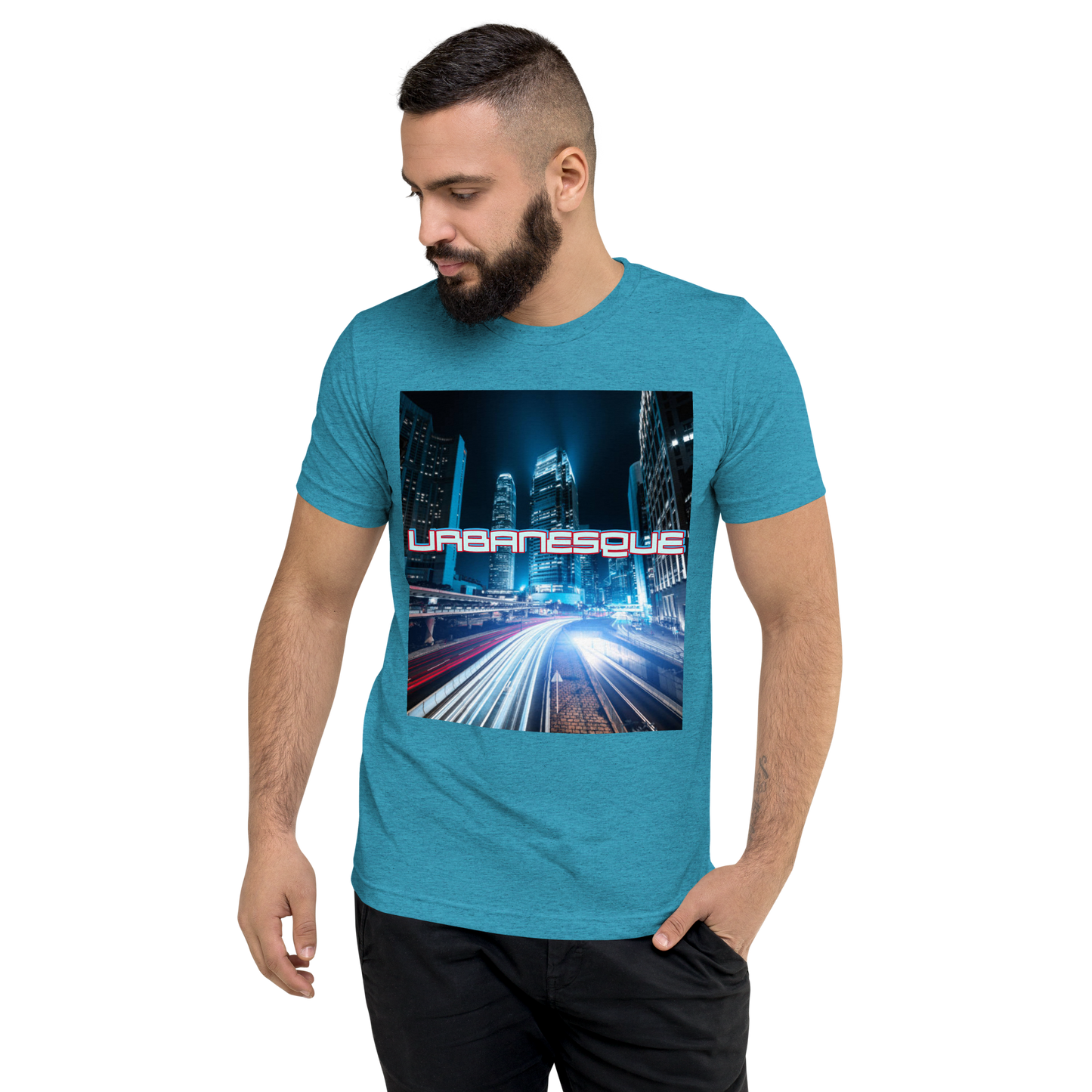 "URBANESQUE" Unisex Tri-blend T-shirt