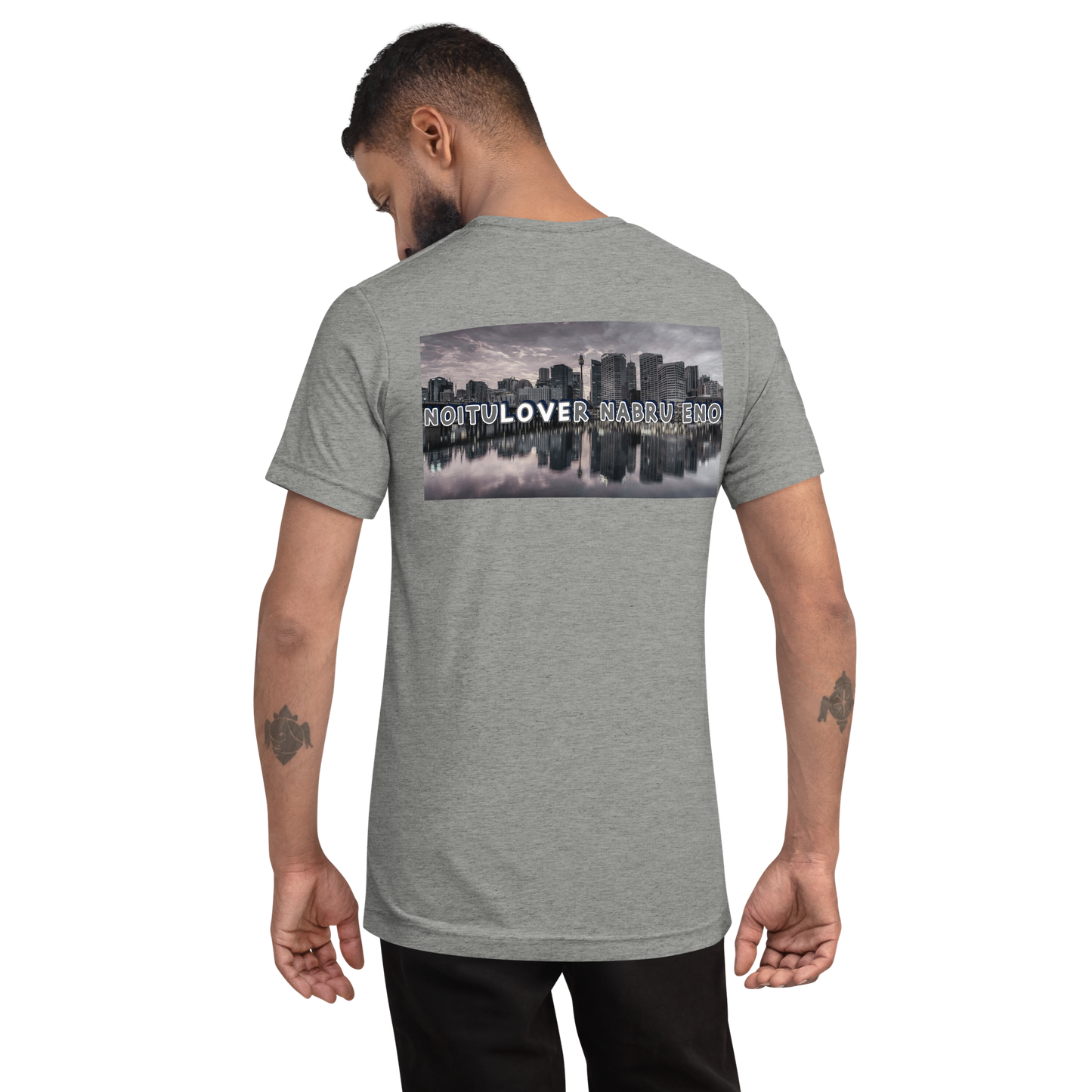 "REFLECTION OF LOVE" Unisex Tri-blend T-shirt