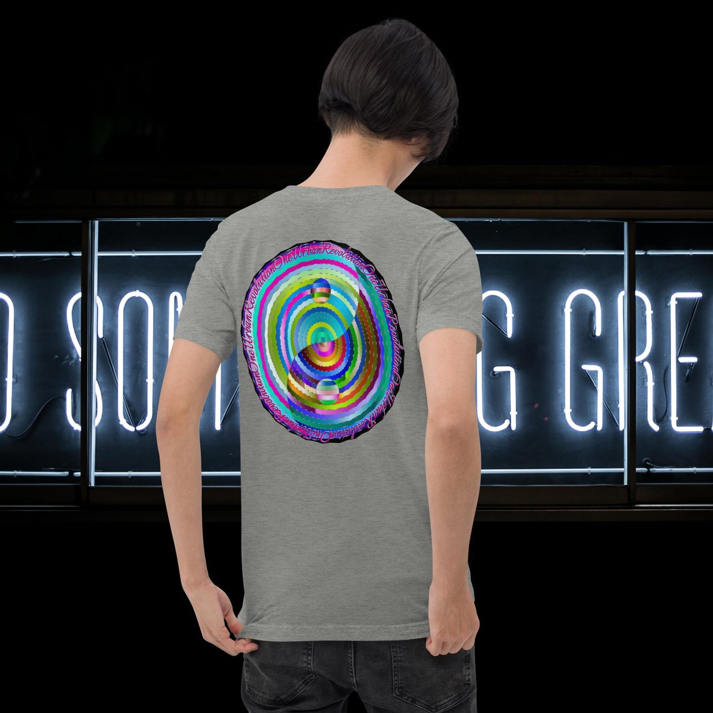 "SPECTRUM" Unisex Tri-blend T-shirt