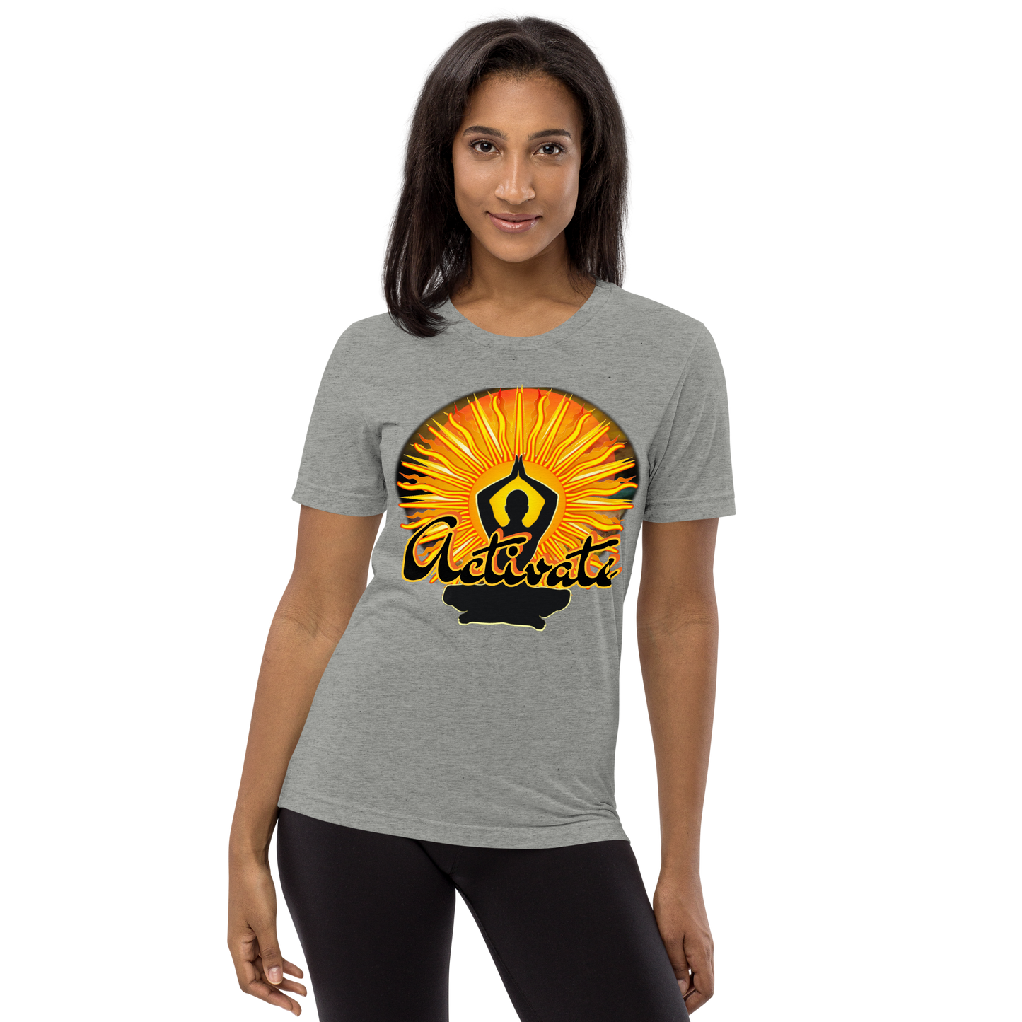 "SOLAR FLARES" Unisex Tri-blend T-shirt