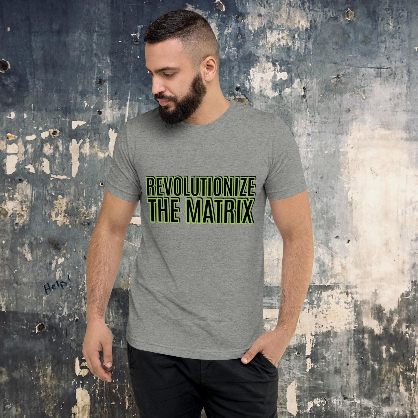 "THE MATRIX" Unisex Tri-blend T-shirt