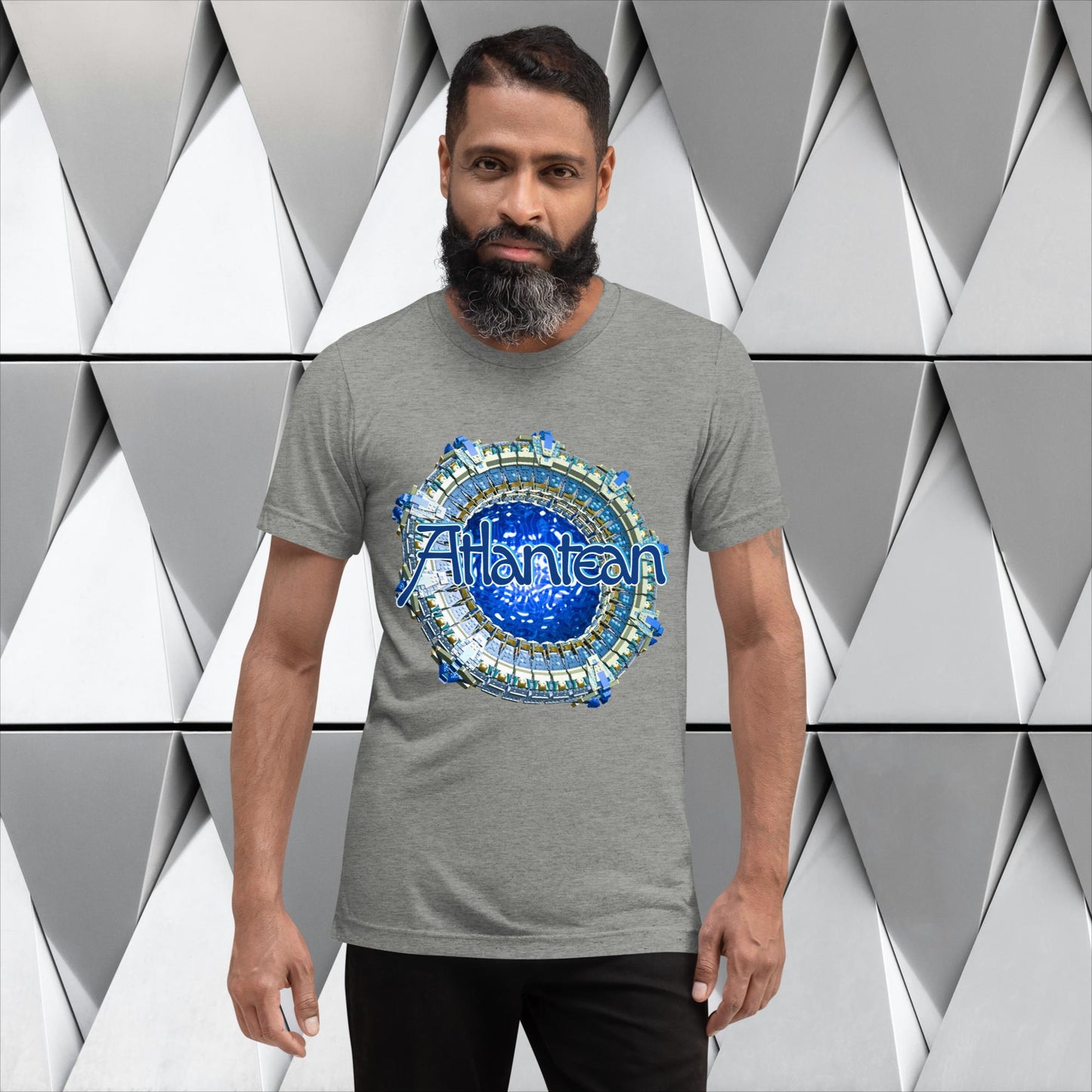 "ATLANTEAN" Unisex Tri-blend T-shirt