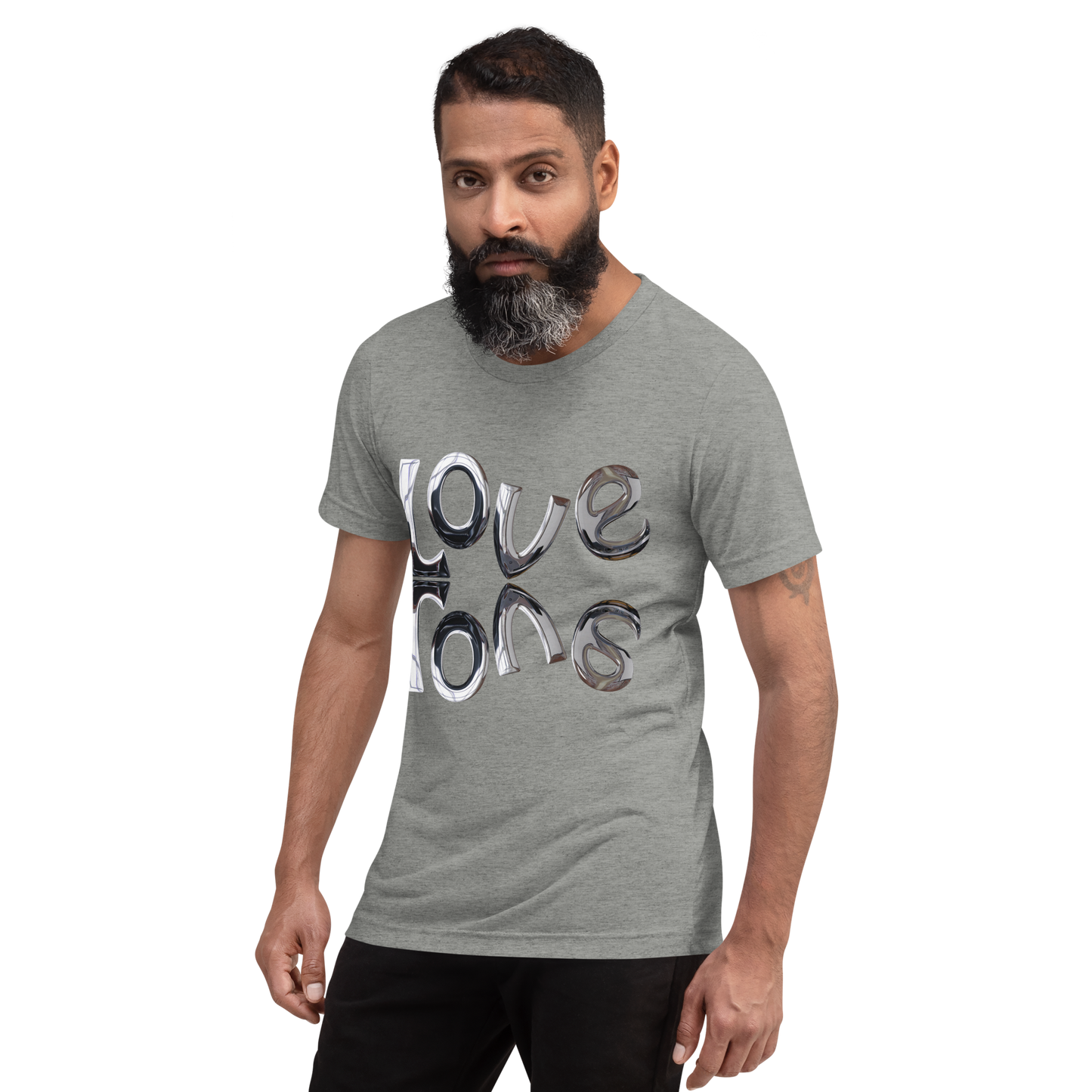 "REFLECTION OF LOVE" Unisex Tri-blend T-shirt